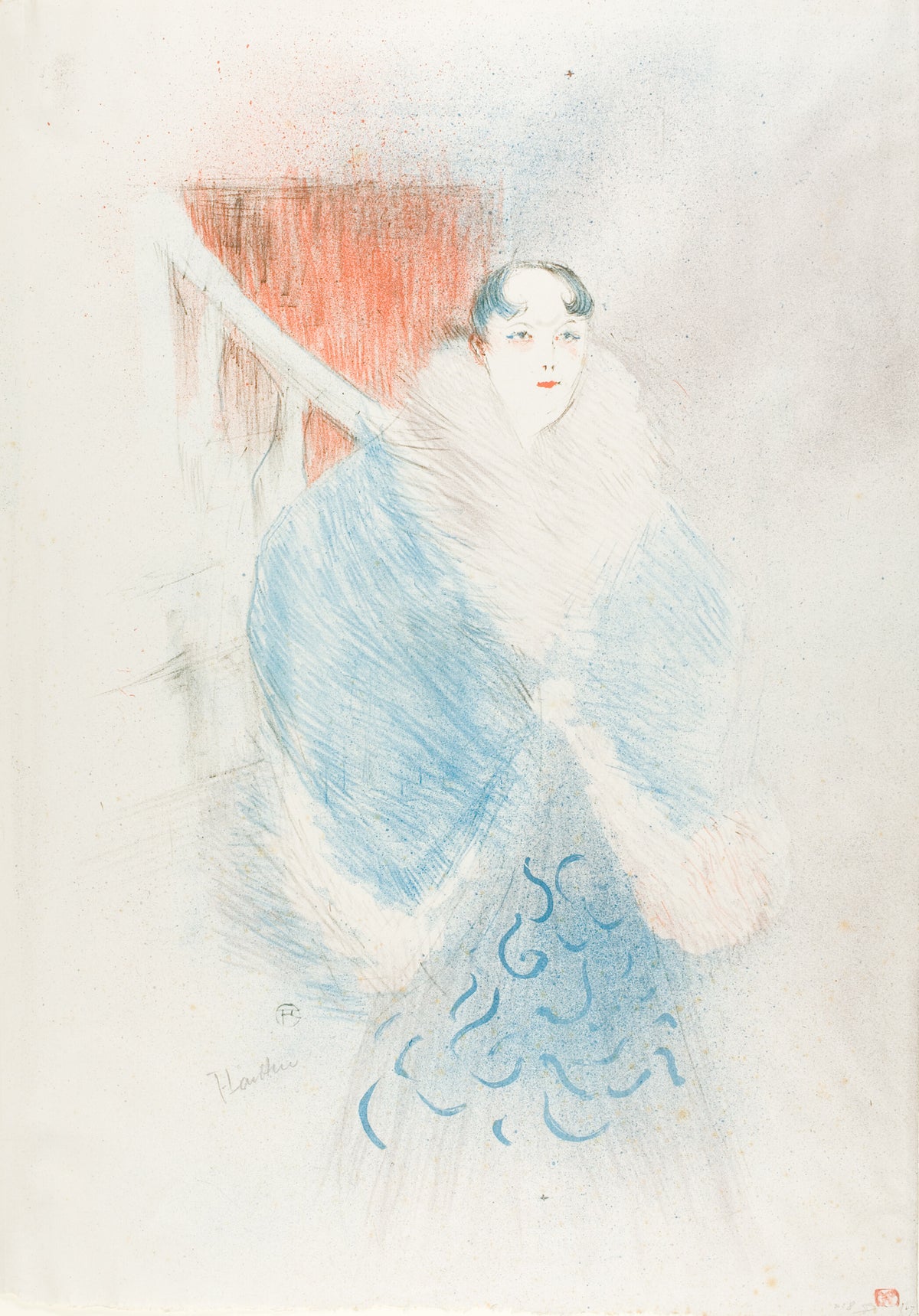 Henri de Toulouse-Lautrec — Elsa, called The Viennese | Lithograph Print