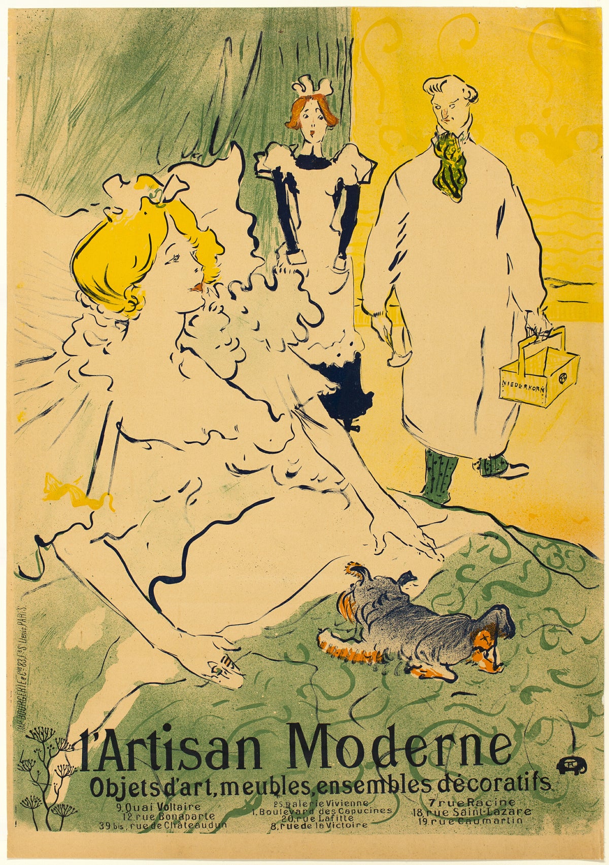 Henri de Toulouse-Lautrec — L'Artisan Moderne | Vintage Poster Print