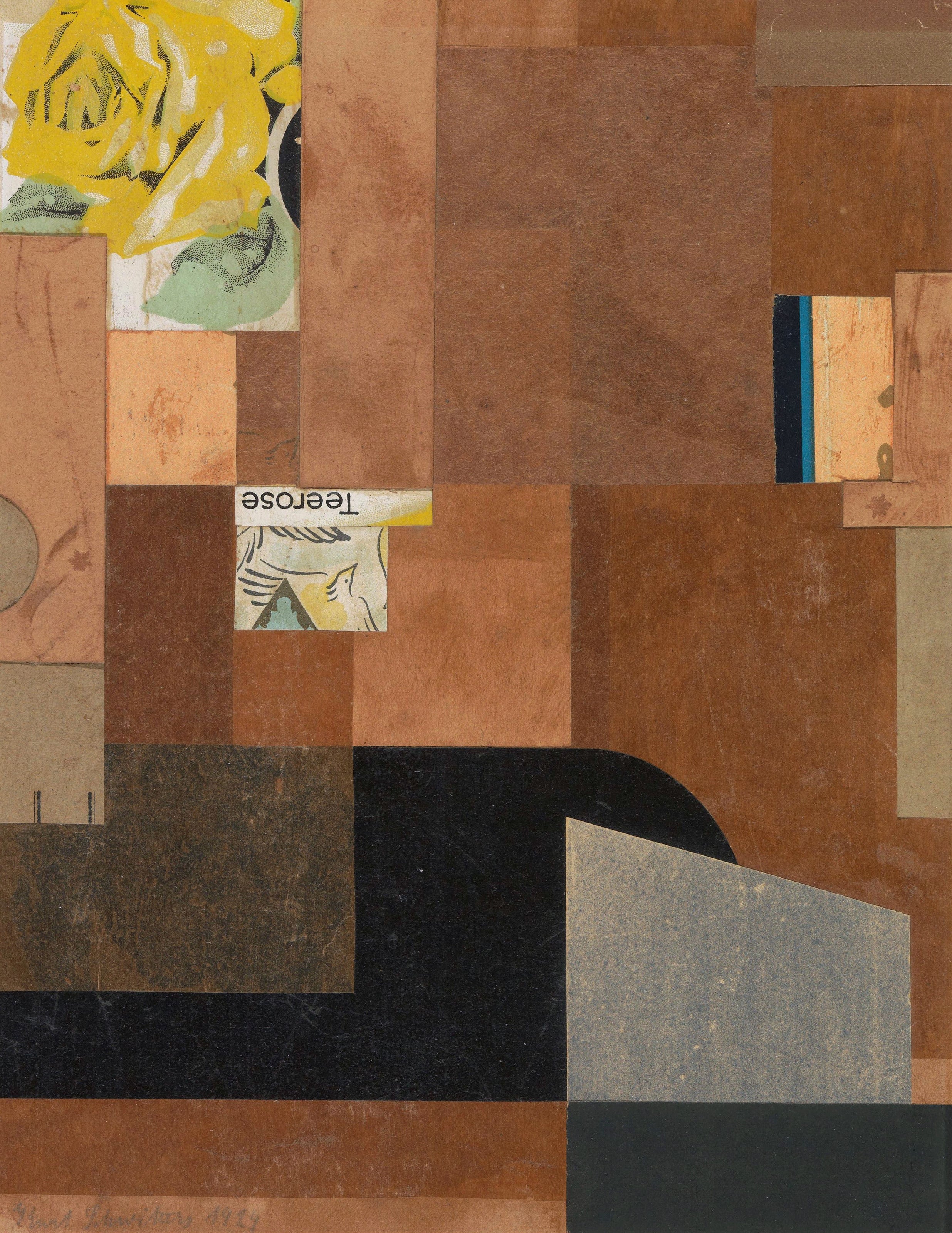 Kurt Schwitters — Tea Rose | Fine Art Print
