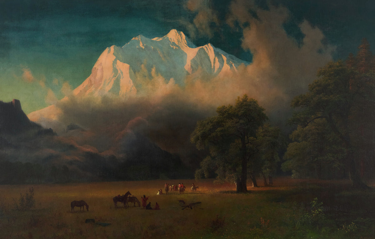 Albert Bierstadt — Mount Adams, Washington | Landscape Fine Art Print