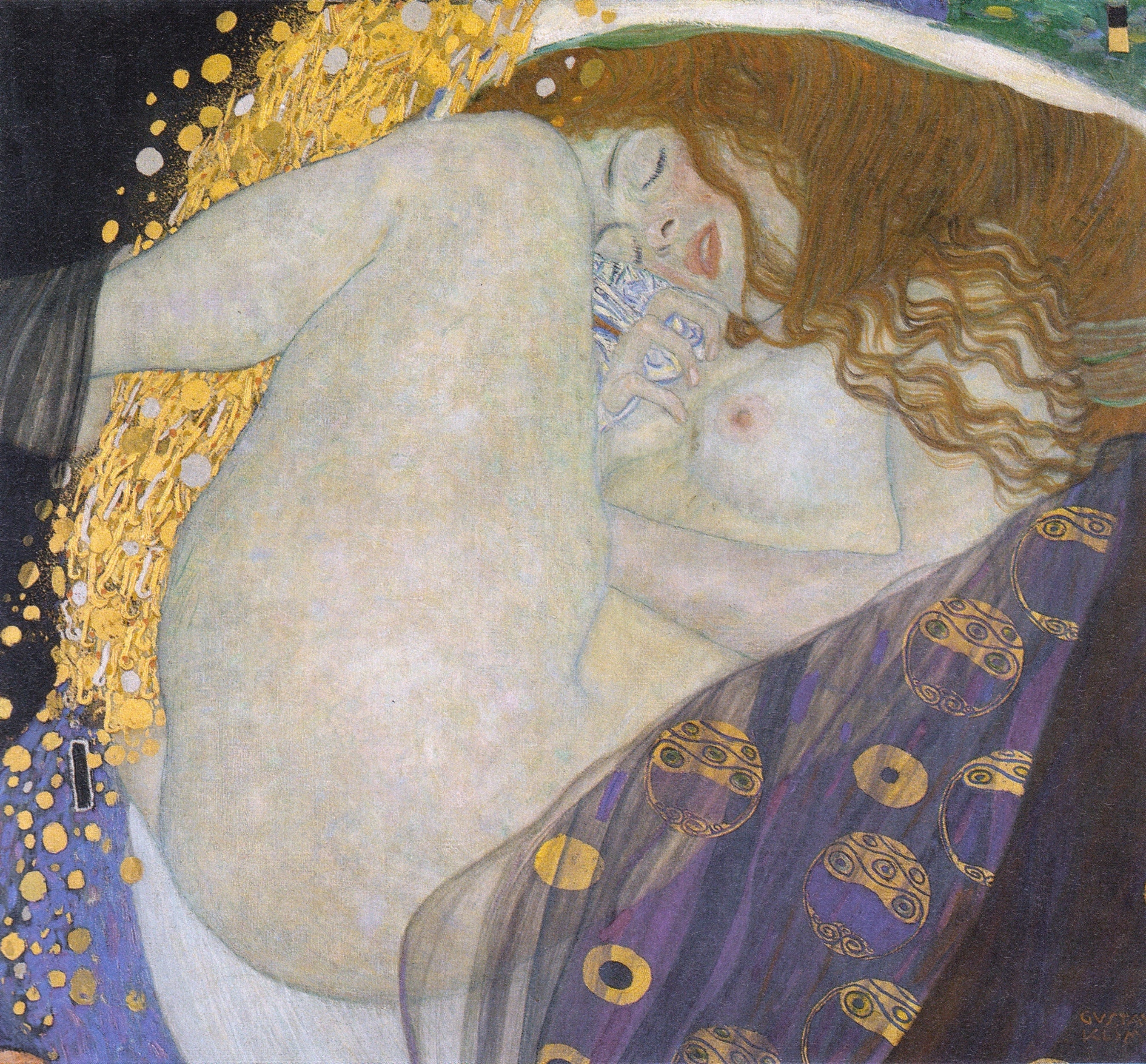 Gustav Klimt — Danaë | Fine Art Print