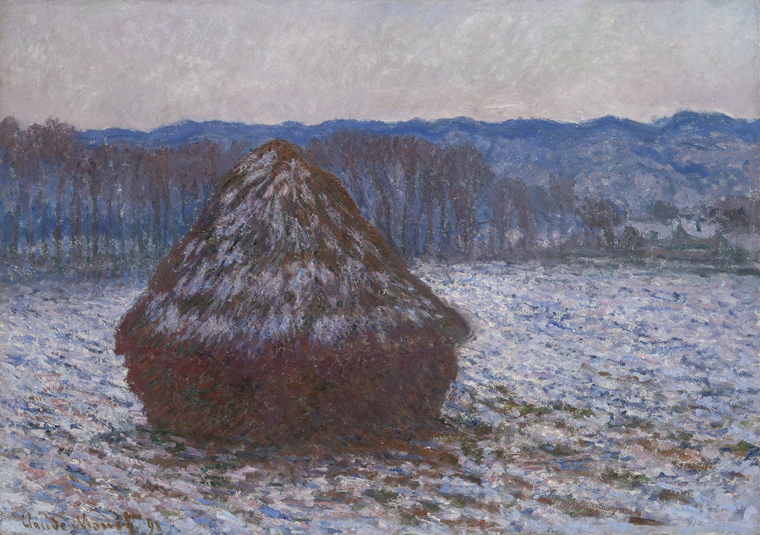 Claude Monet — Stack of Wheat | Fine Art Print
