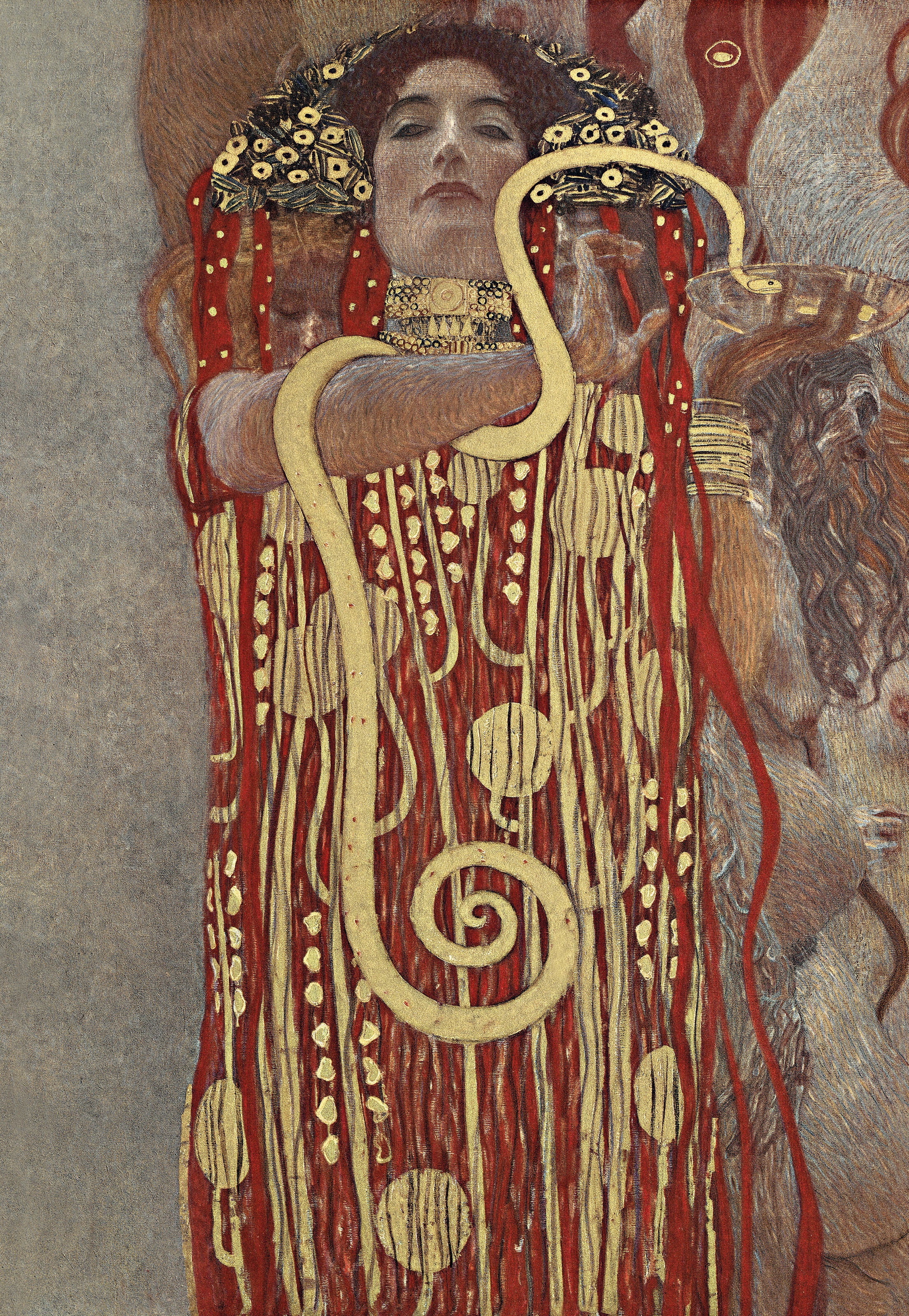 Gustav Klimt — Hygieia (detail from Medicine) | Fine Art Print