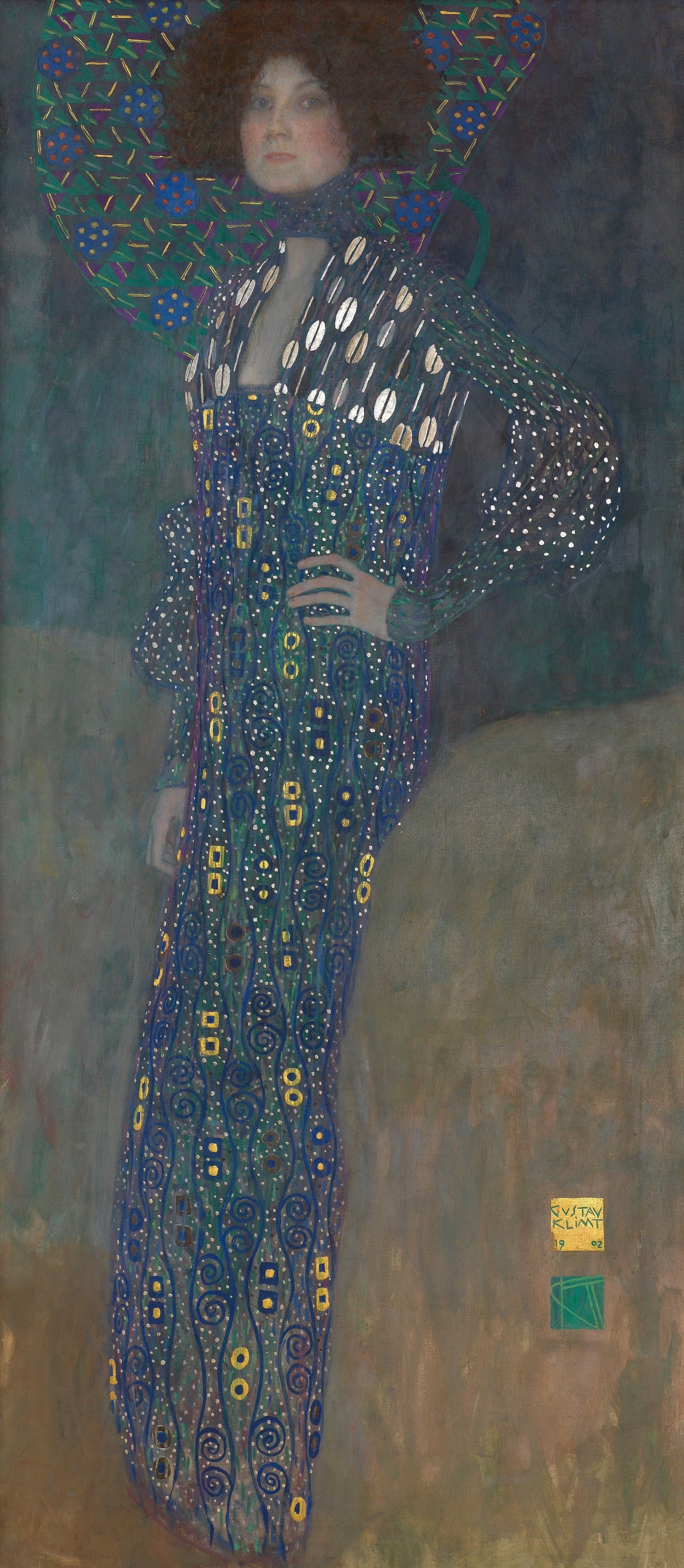 Gustav Klimt — Portrait of Emilie Flöge | Fine Art Print