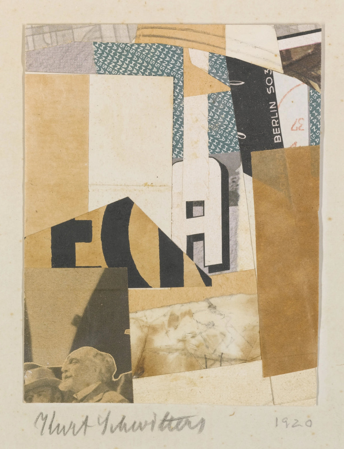 Kurt Schwitters — Ohne Titel, Berlin S 03 (Untitled, Berlin S 03) | Fine Art Print