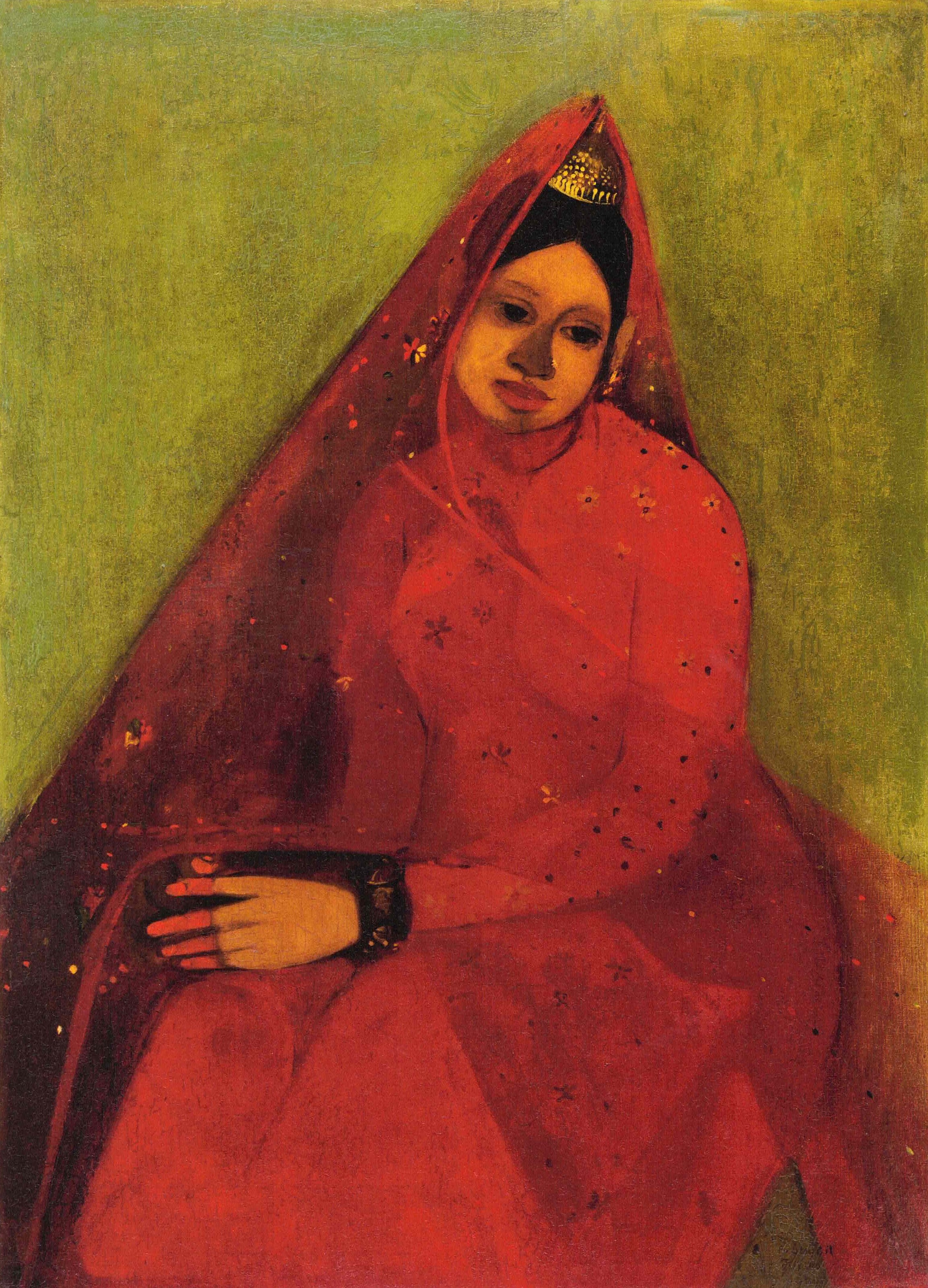 Amrita Sher-Gil — The Bride | Fine Art Giclée Print