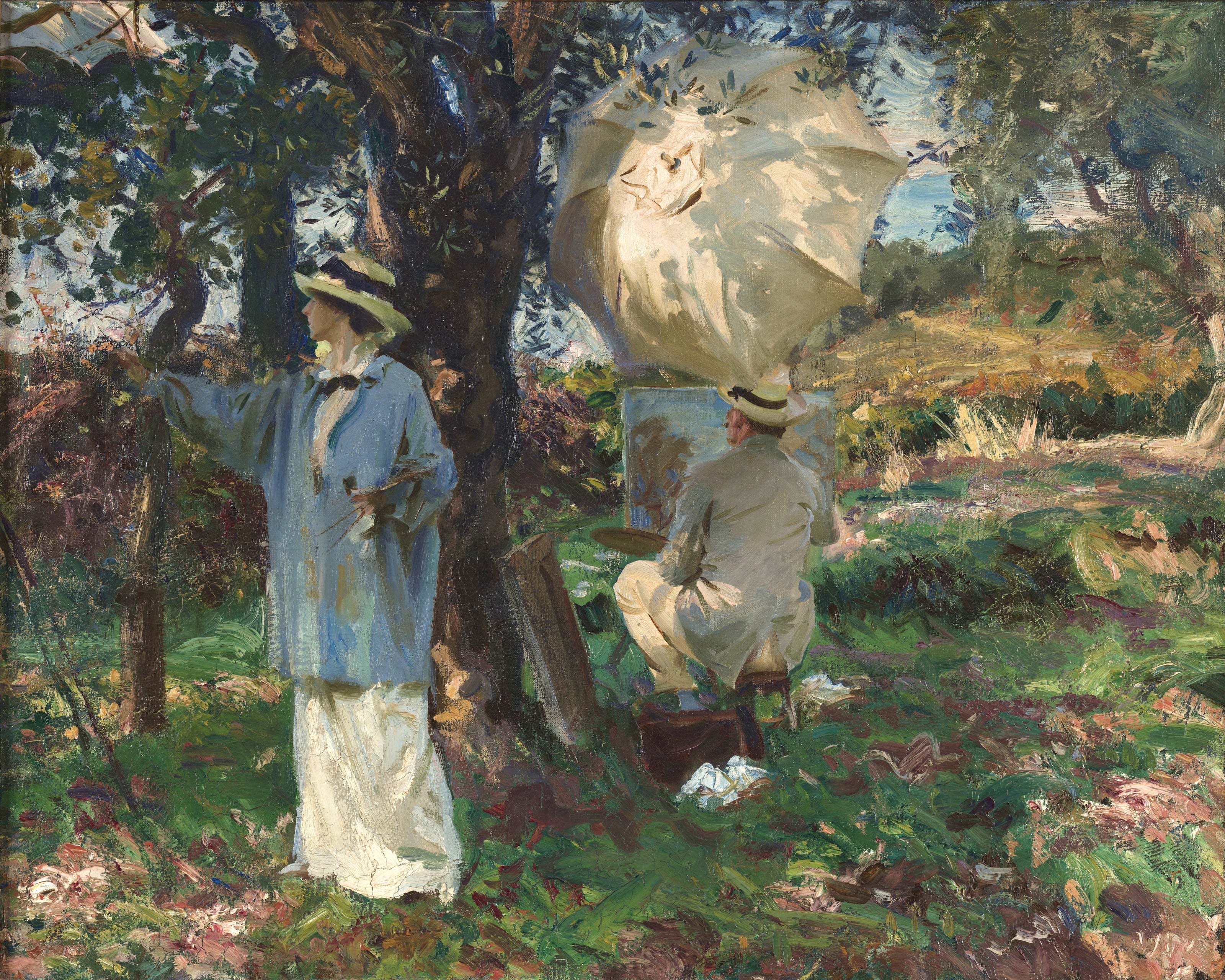 John Singer Sargent — The Sketchers | Fine Art Print