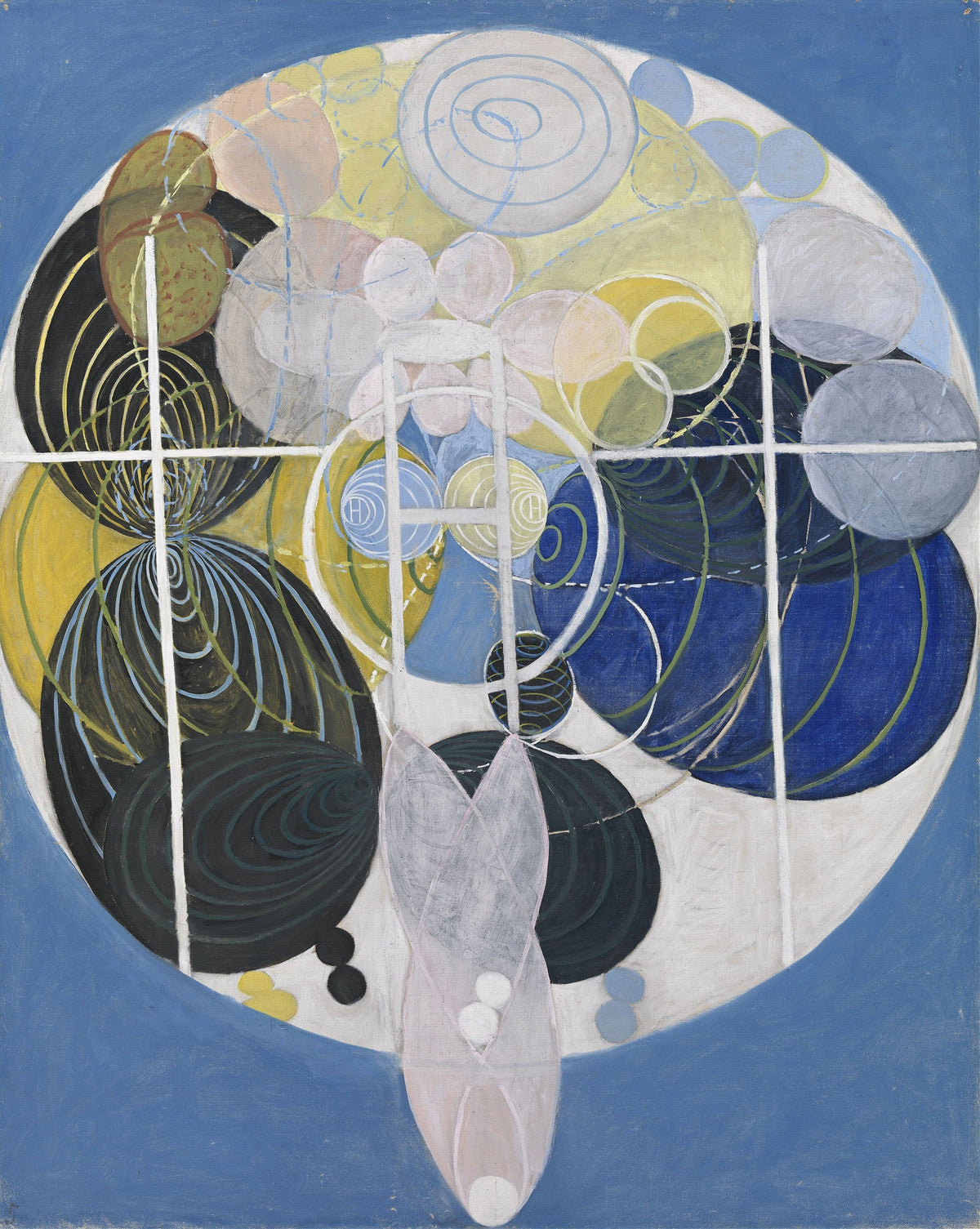 Hilma af Klint — The Large Figure Paintings, No. 5, Group 3 | Fine Art Print
