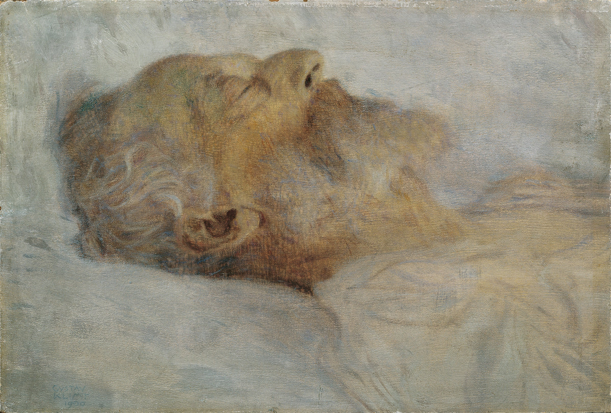 Gustav Klimt — Old Man on his Deathbed (Alter Mann auf dem Totenbett) | Fine Art Print