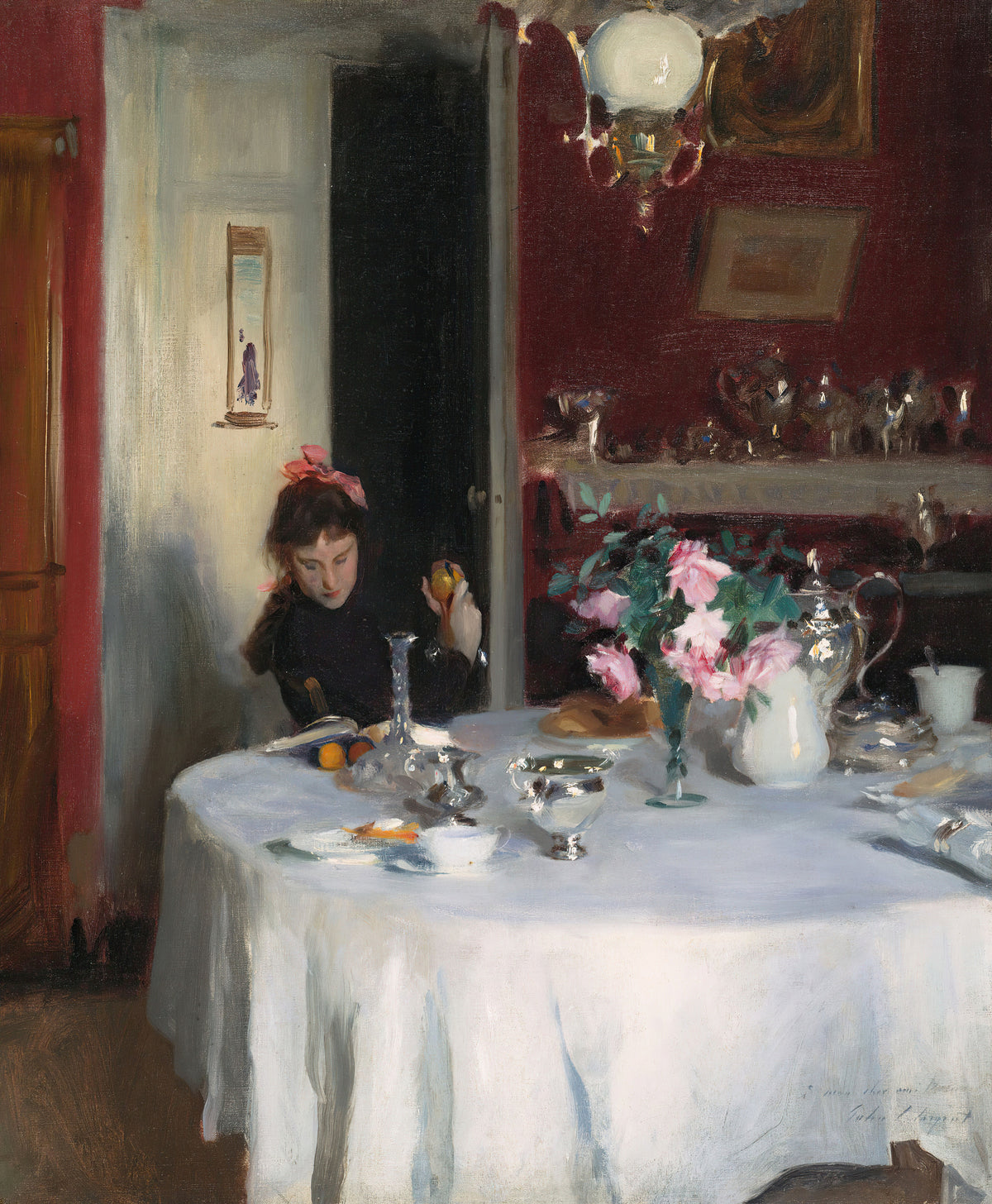 John Singer Sargent — The Breakfast Table | Fine Art Print