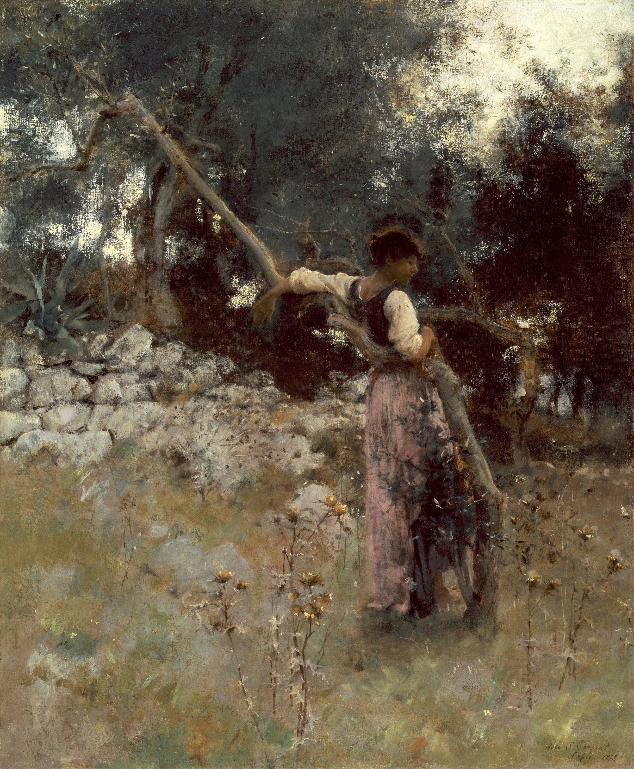 John Singer Sargent — A Capriote | Fine Art Print