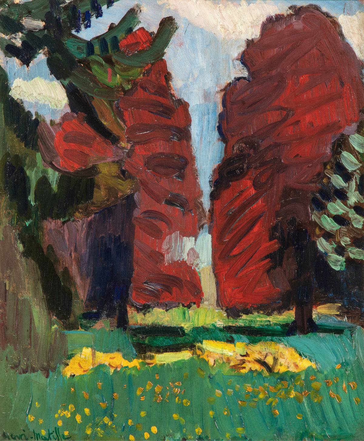 Henri Matisse — Purple Beeches | Fine Art Print