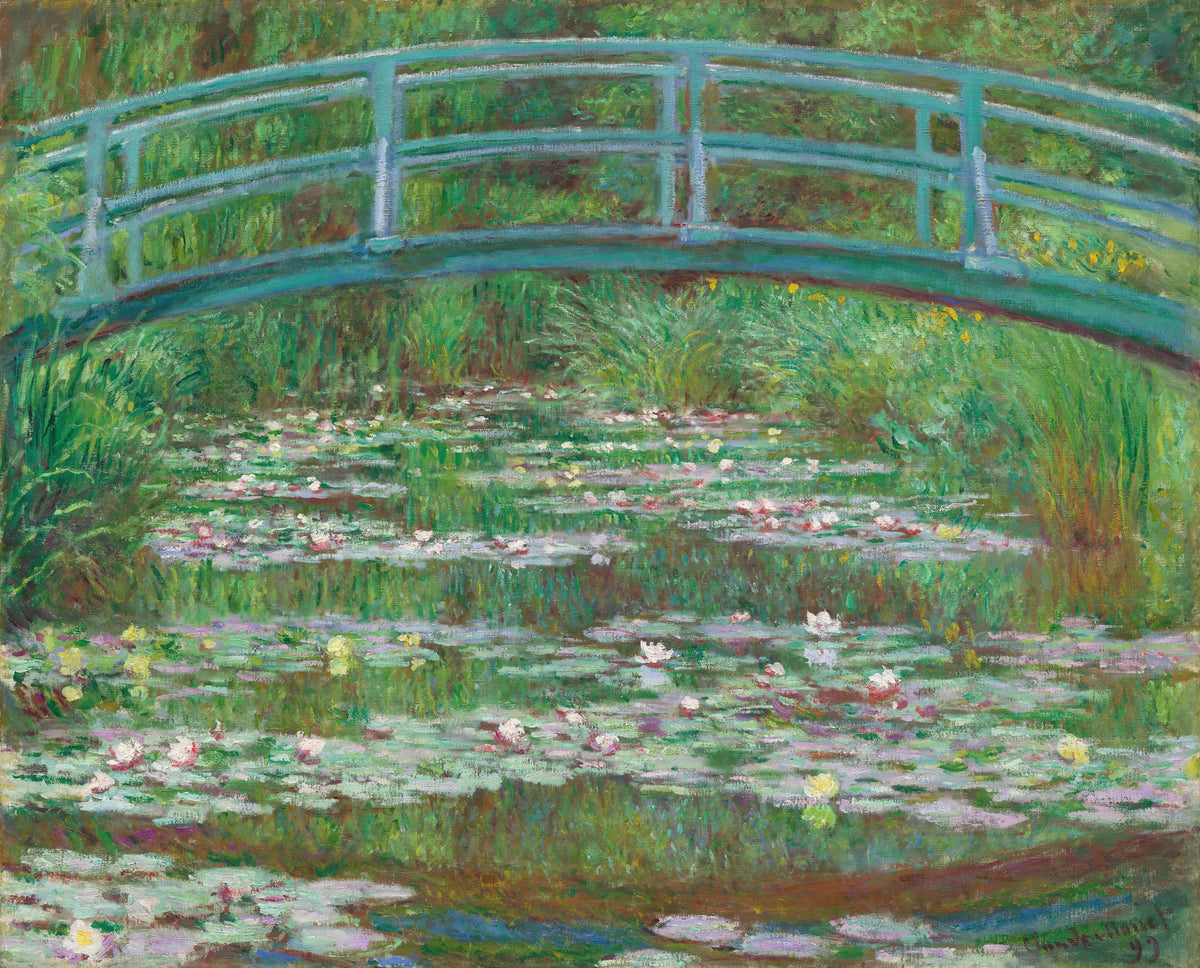Claude Monet — The Japanese Footbridge | Fine Art Print