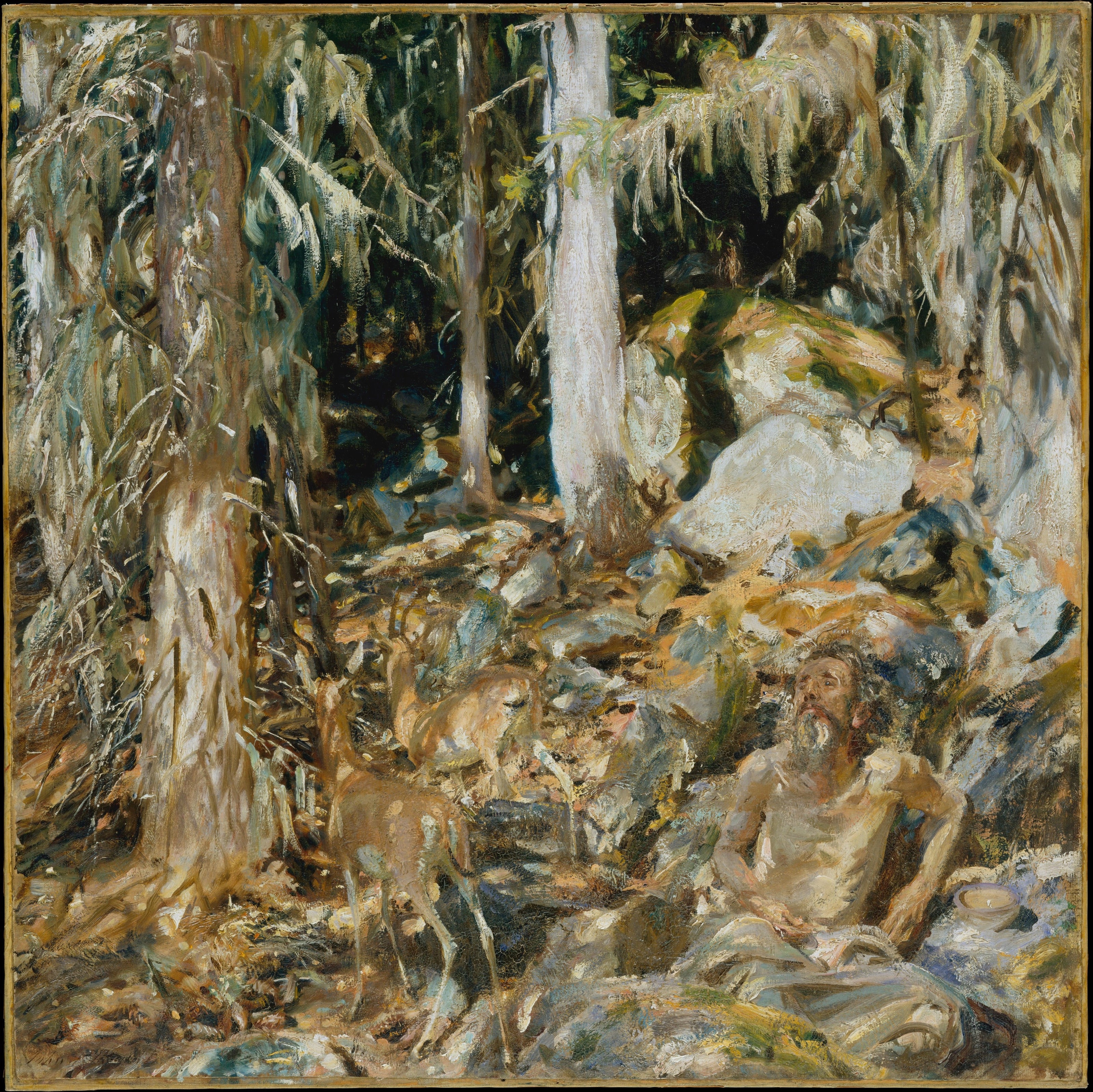 John Singer Sargent — The Hermit (Il solitario) | Fine Art Print