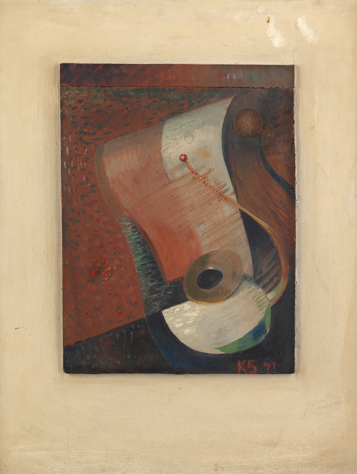 Kurt Schwitters — Still life with penny | Fine Art Print