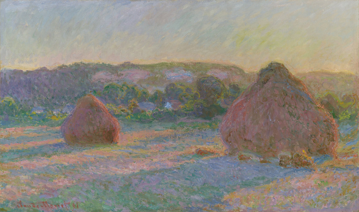 Claude Monet — Stacks of Wheat (End of Summer) | Fine Art Print