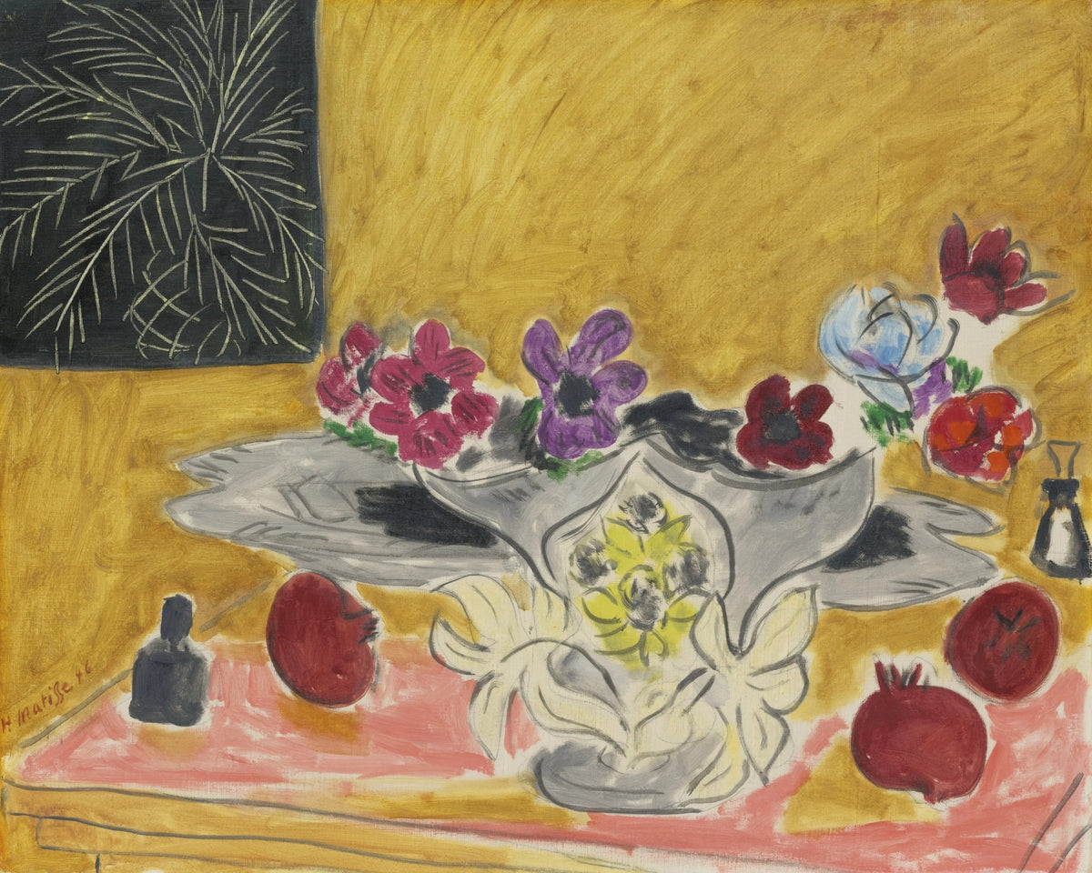 Henri Matisse — Anemones and Pomegranates | Fine Art Print