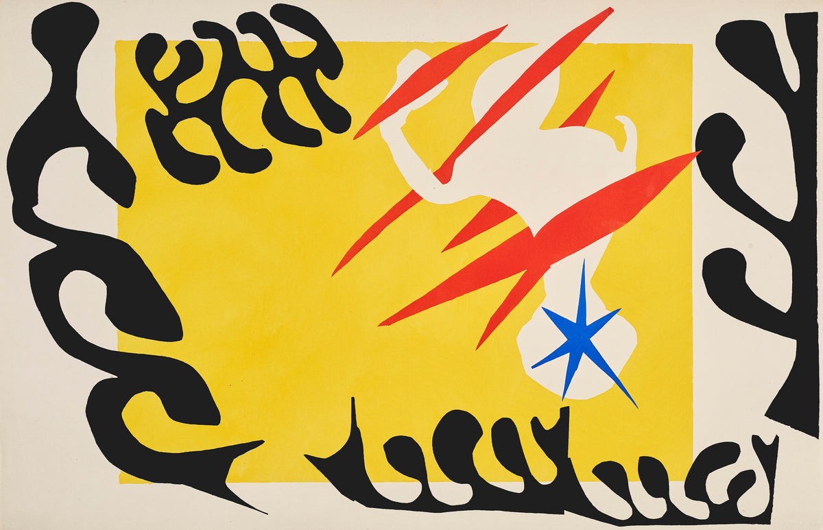 Henri Matisse — The Nightmare of the White Elephant | Papiers Découpés Fine Art Print