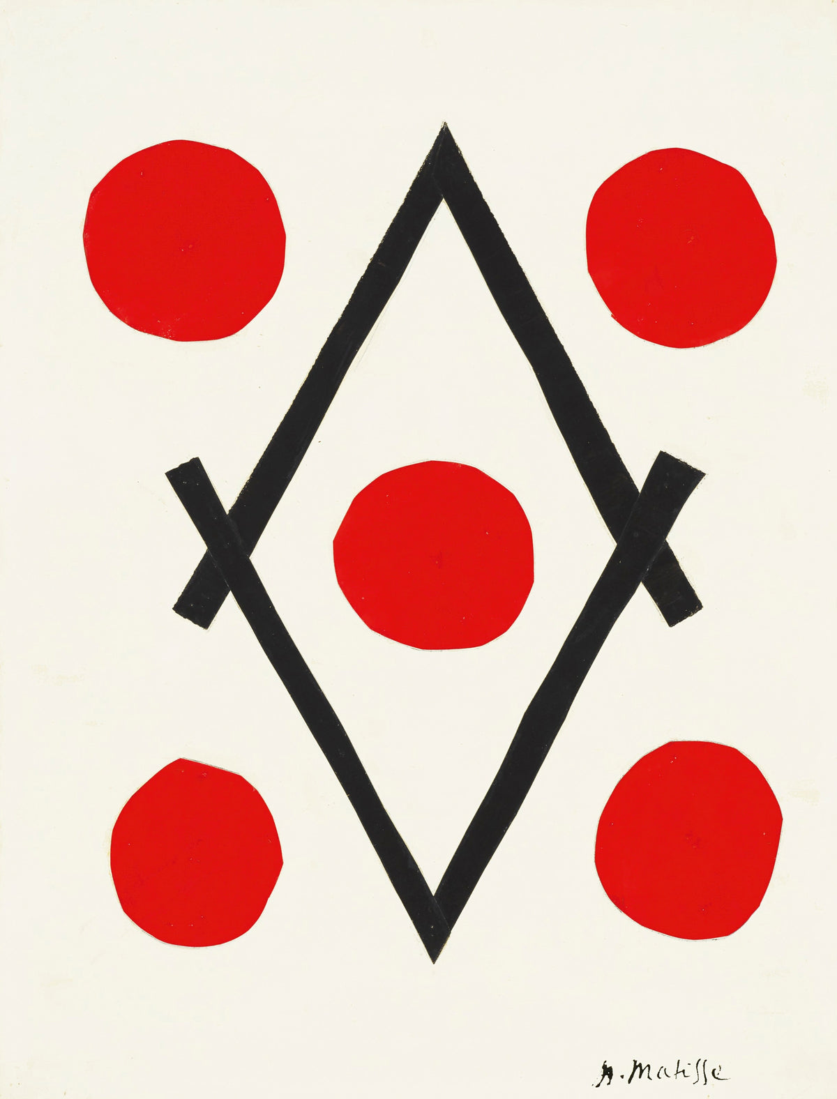 Henri Matisse — Losange | Papiers Découpés Fine Art Print