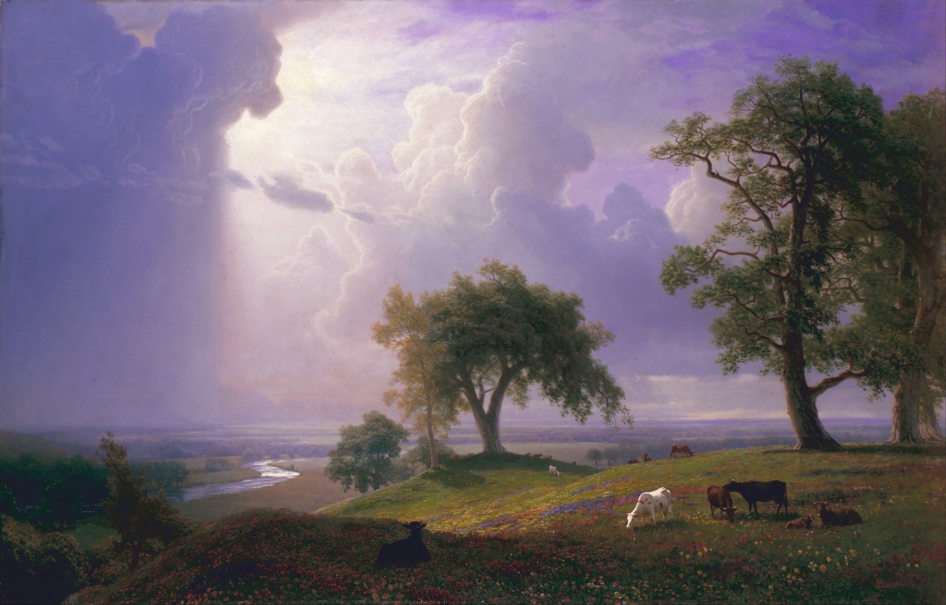 Albert Bierstadt — California Spring | Landscape Fine Art Print
