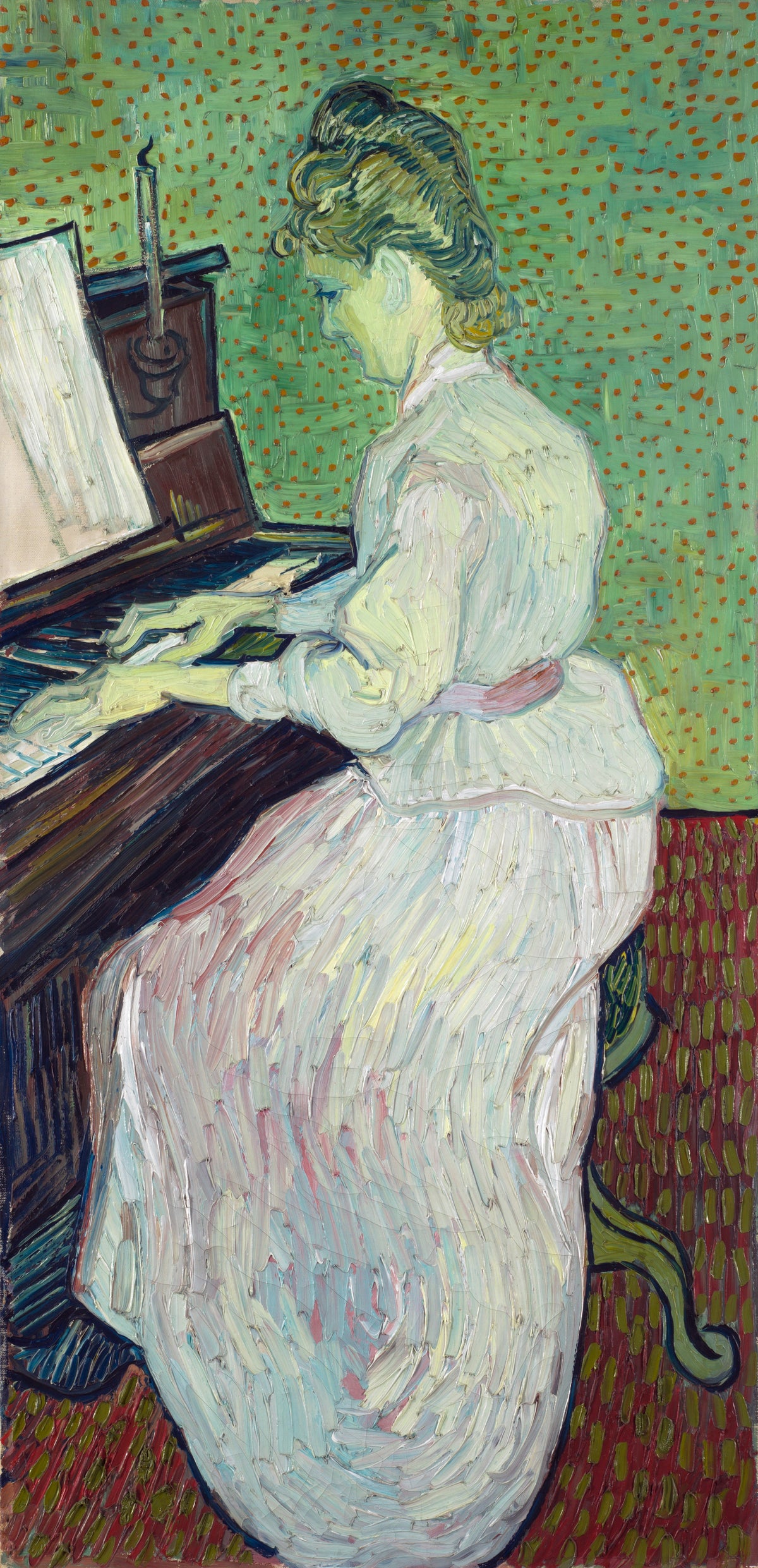 Vincent van Gogh — Marguerite Gachet at the Piano | Fine Art Print