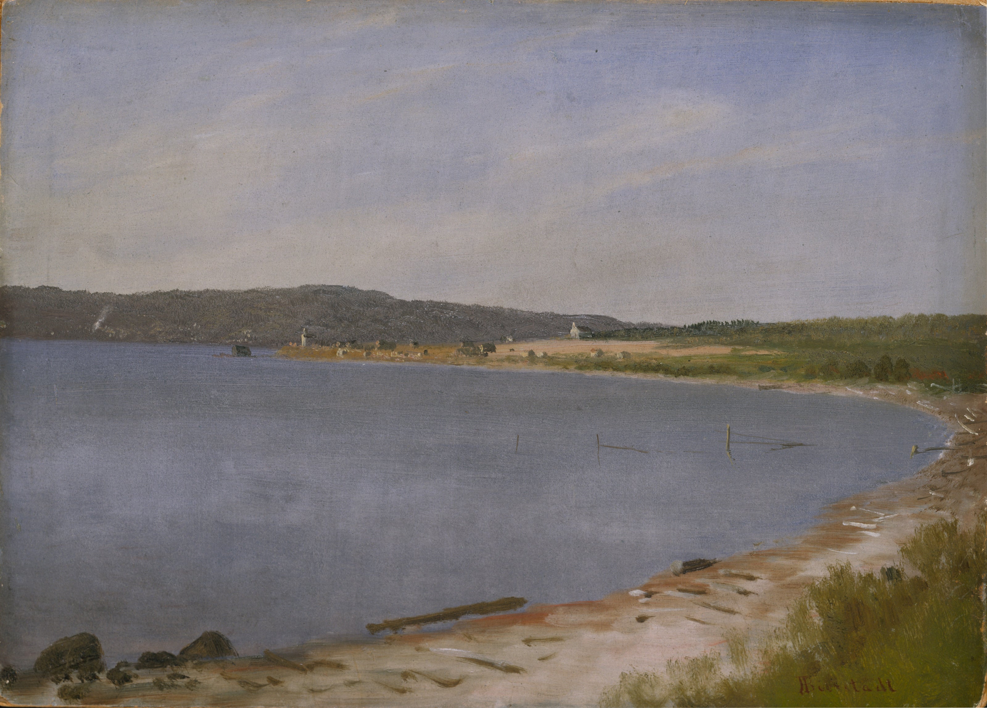 Albert Bierstadt — San Francisco Bay | Landscape Fine Art Print