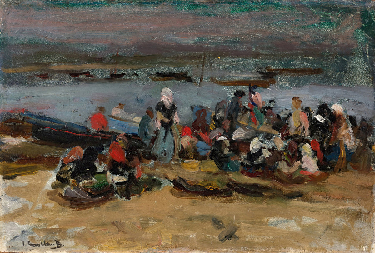 Joaquín Sorolla — At the Estuary, Asturias (Las Carboneras) | Fine Art Print