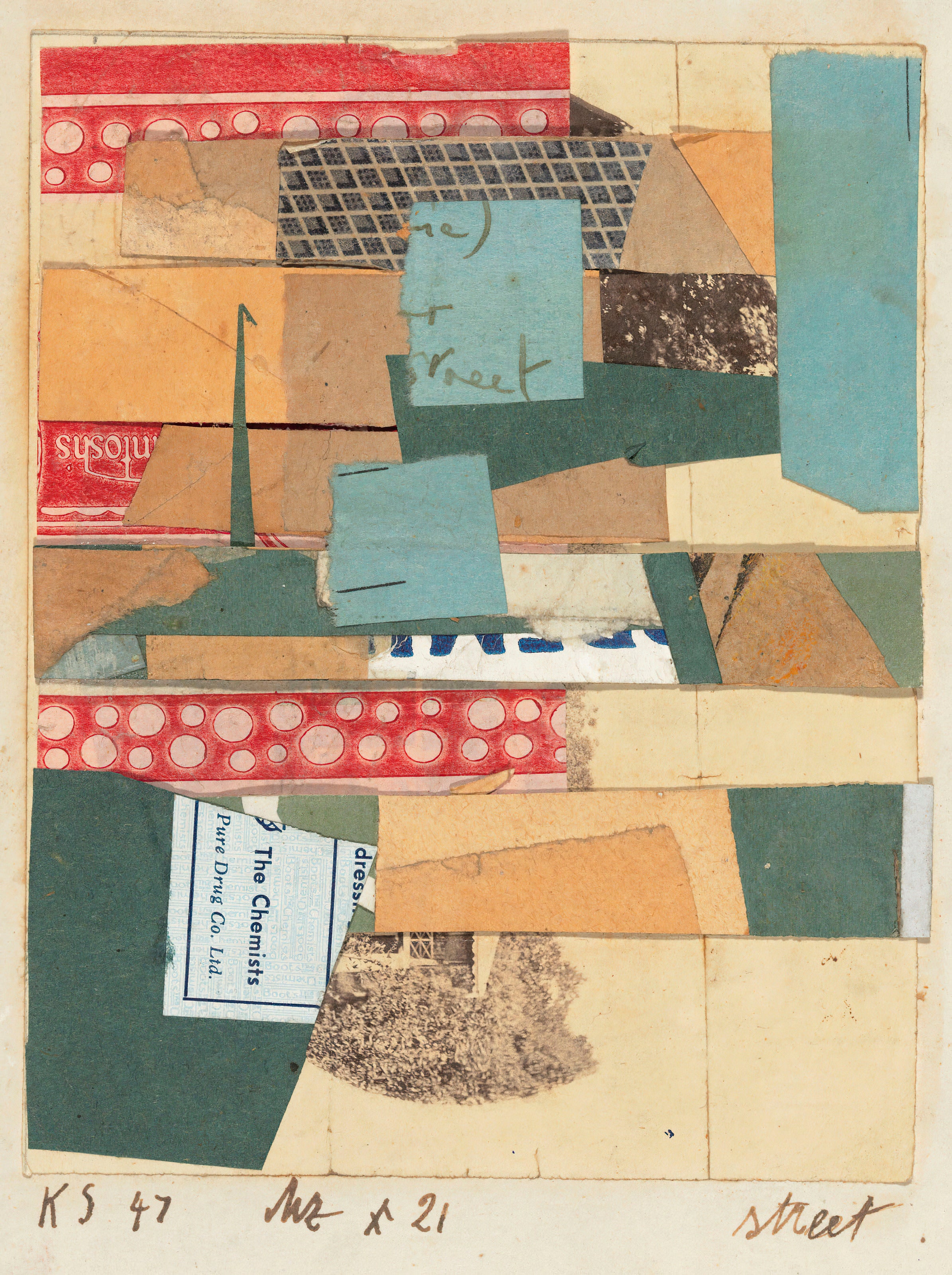 Kurt Schwitters — Mz x 21 Street | Fine Art Print