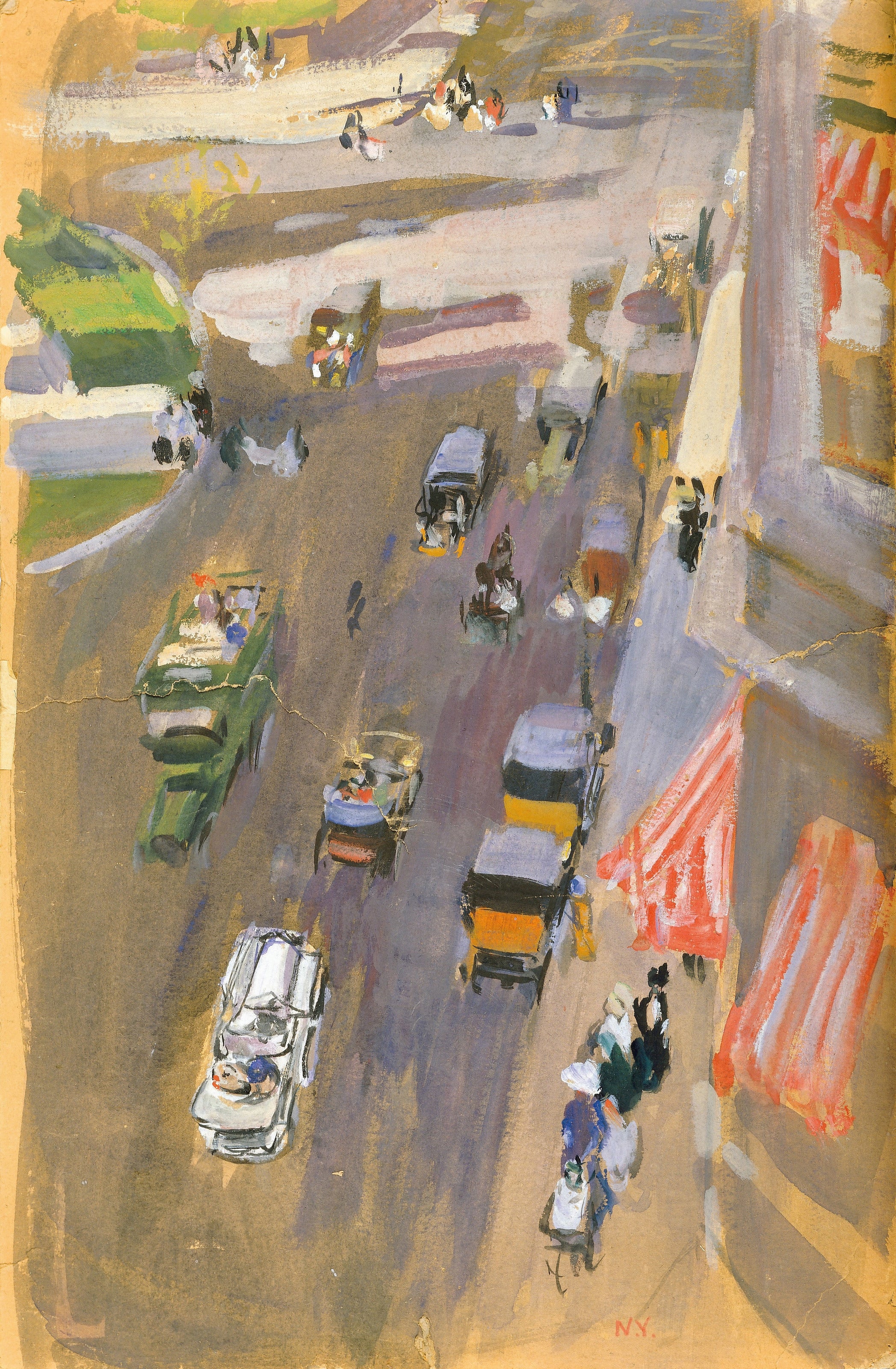 Joaquín Sorolla — Fifth Avenue, New York | Fine Art Print