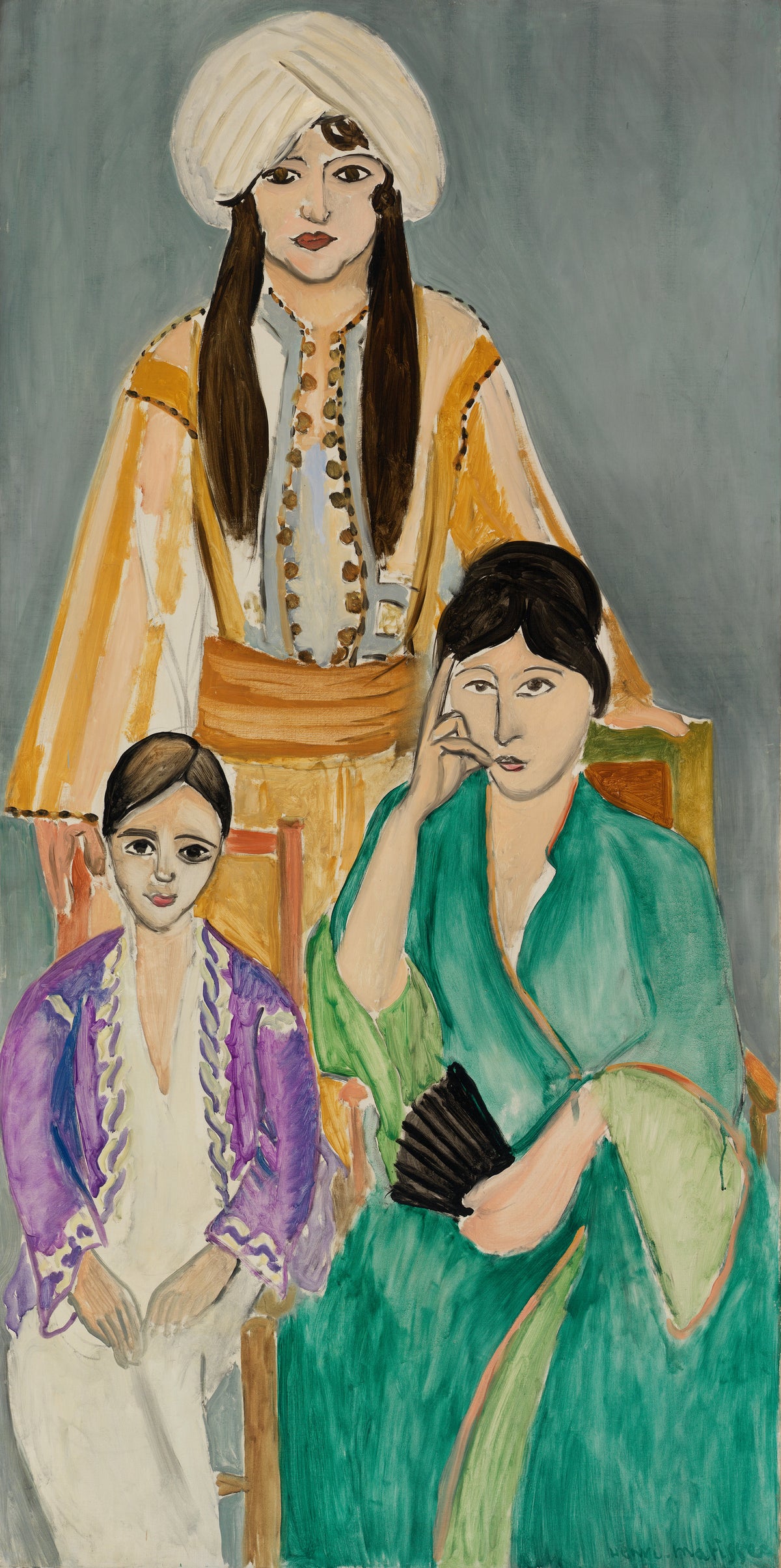 Henri Matisse — Three Sisters with Grey Background | Fine Art Print