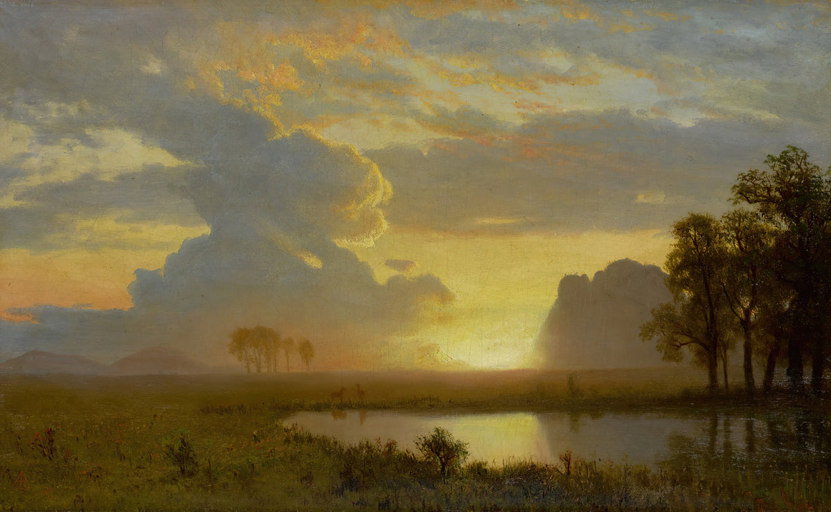 Albert Bierstadt — Estes Park, Colorado | Landscape Fine Art Print