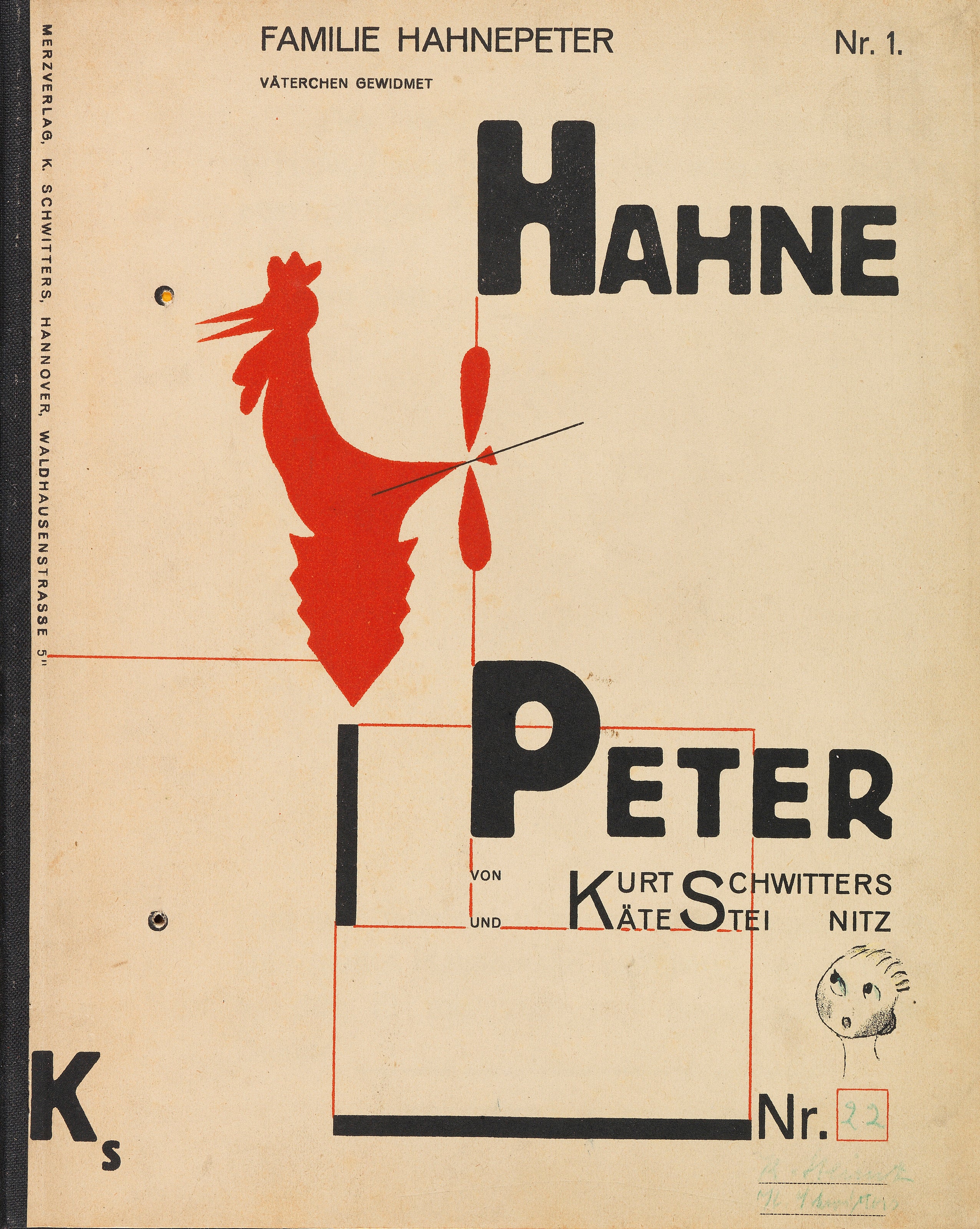 Kurt Schwitters — Hahne Peter | Fine Art Print