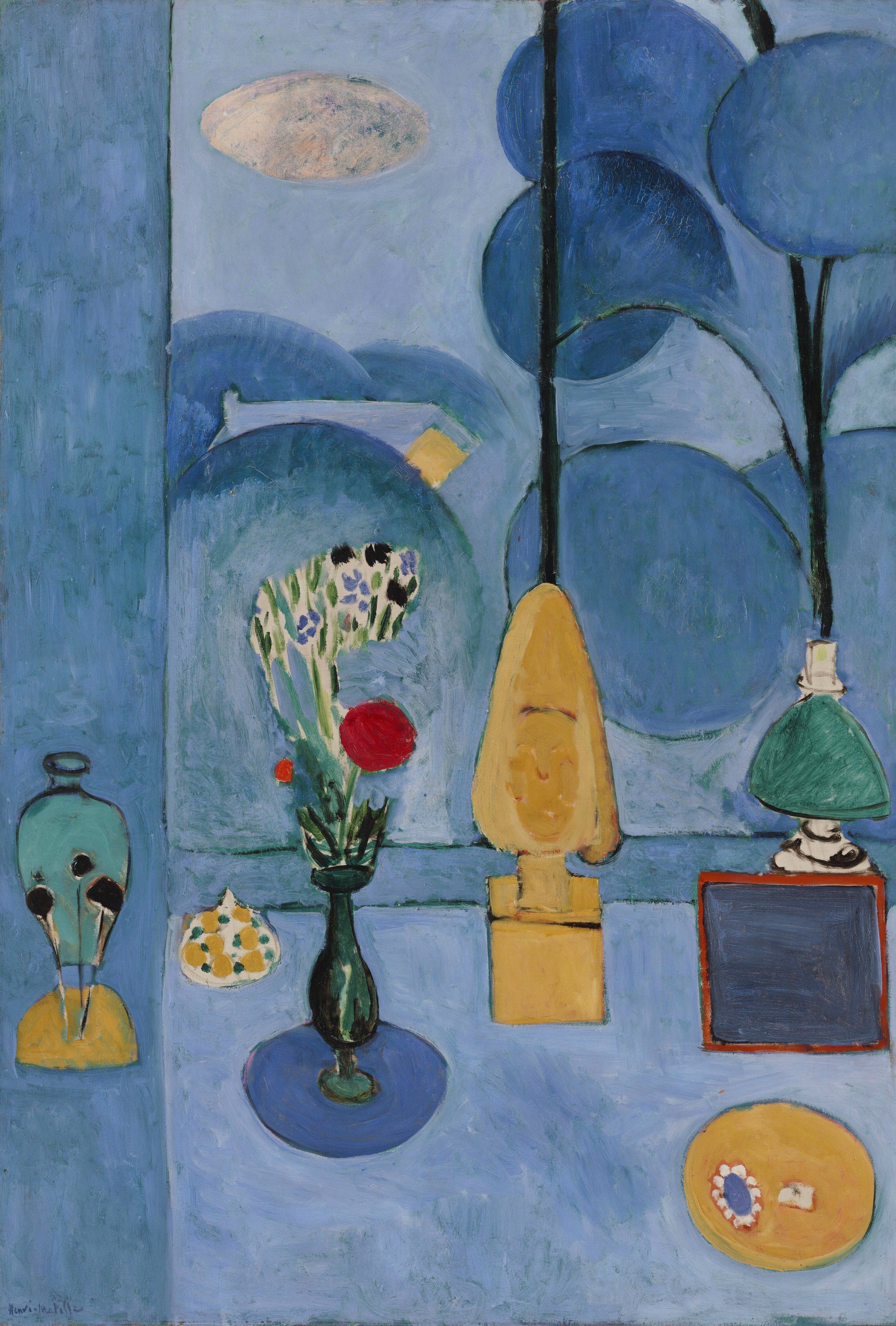 Henri Matisse — The Blue Window (La Glace sans tain) | Fine Art Print