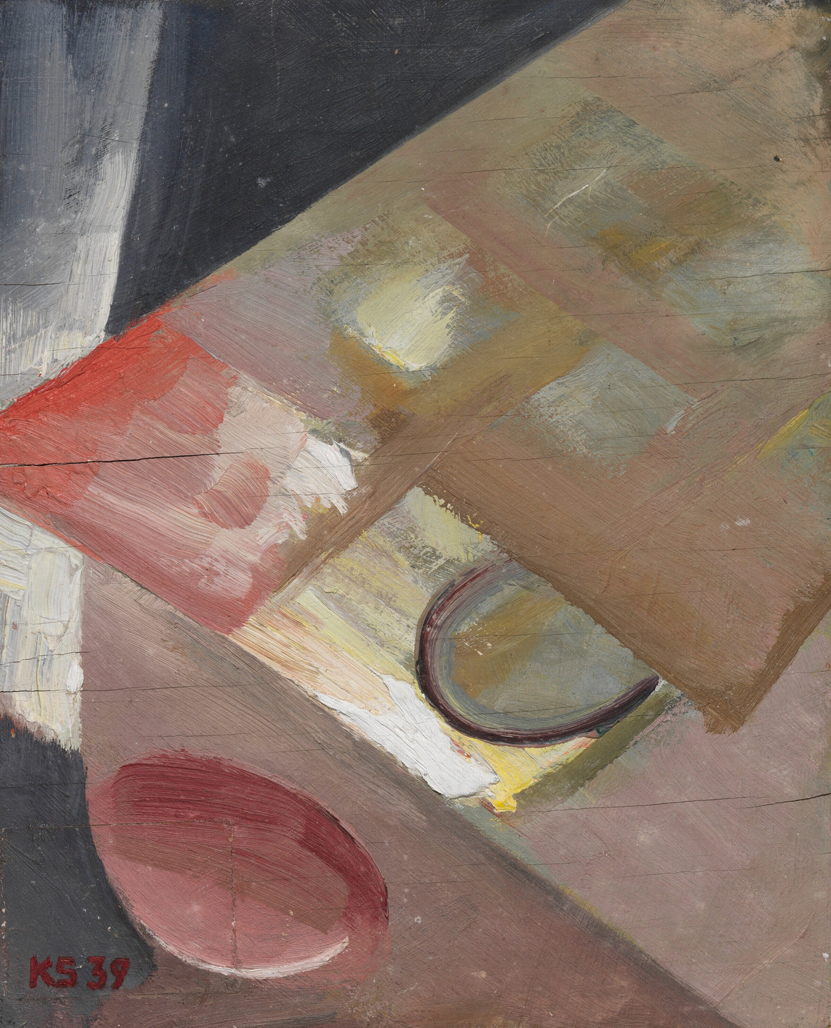 Kurt Schwitters — Ohne Titel (Bild mit schiefer Ebene) | Fine Art Print