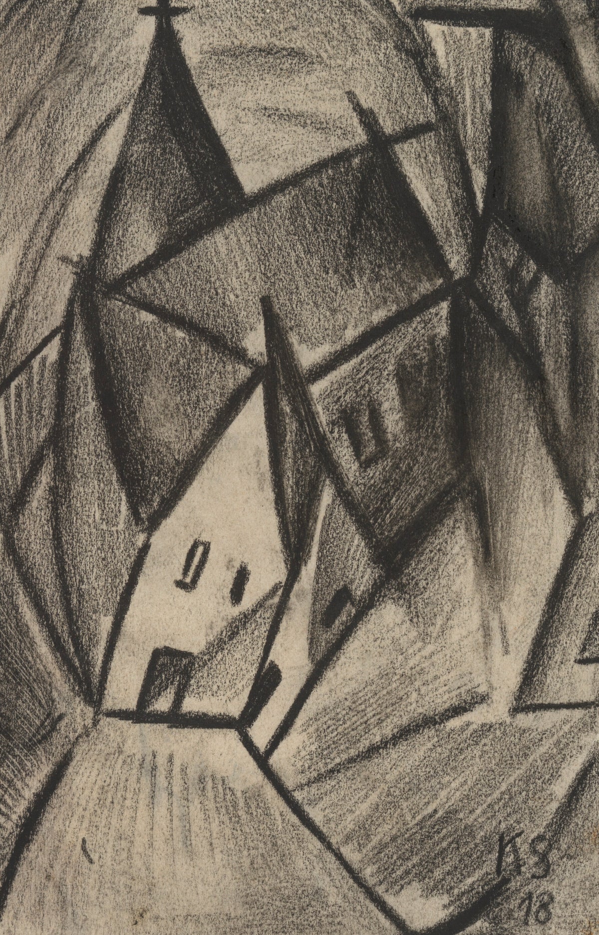 Kurt Schwitters — Z31 Nächtliches Dorf | Fine Art Print