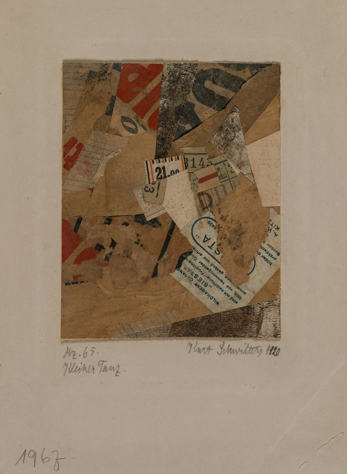 Kurt Schwitters — Little Dance | Fine Art Print