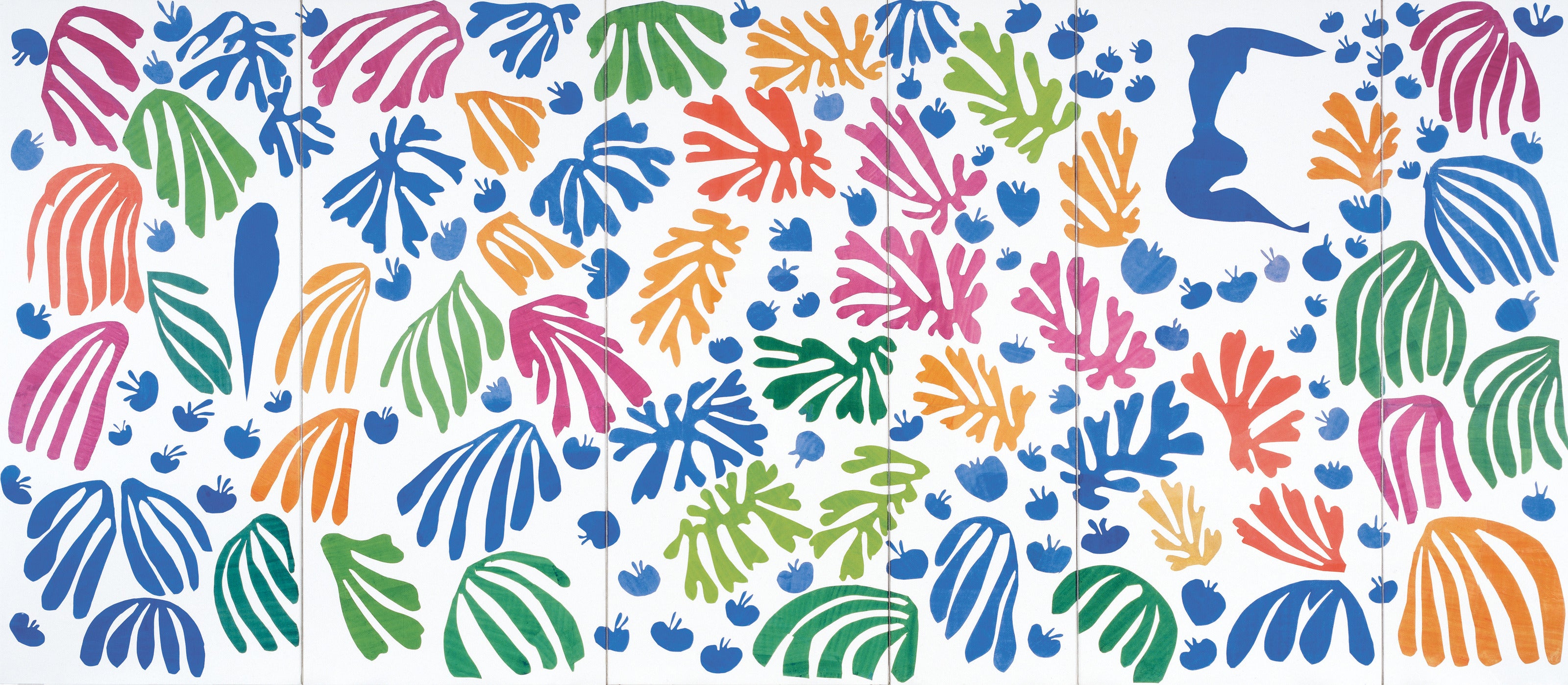Henri Matisse — The Parakeet and the Mermaid (La Perruche et la Sirène) | Papiers Découpés Fine Art Print