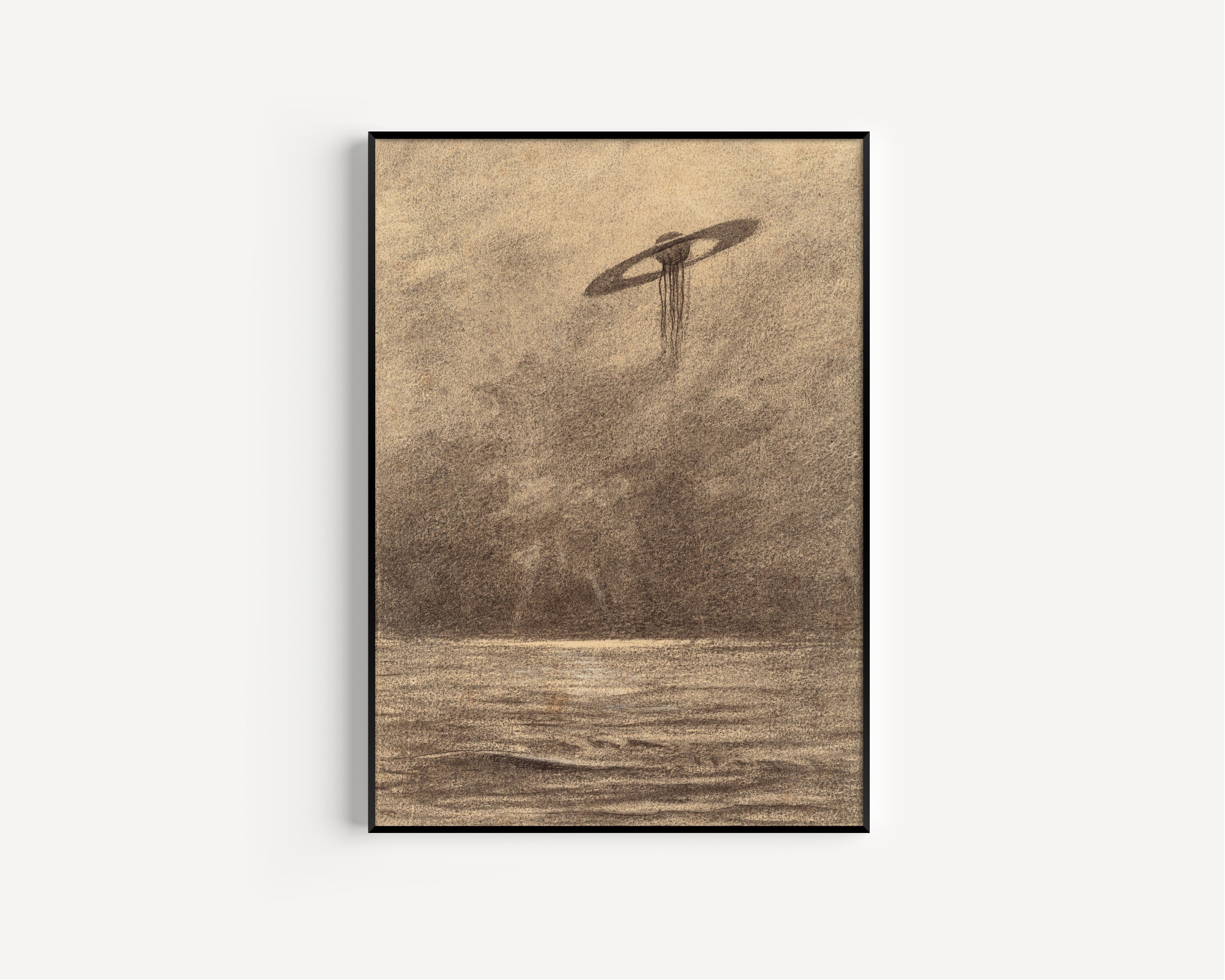 Henrique Alvim Corrêa — Martian Flying Machine (1906) | Science Fiction Illustration Print