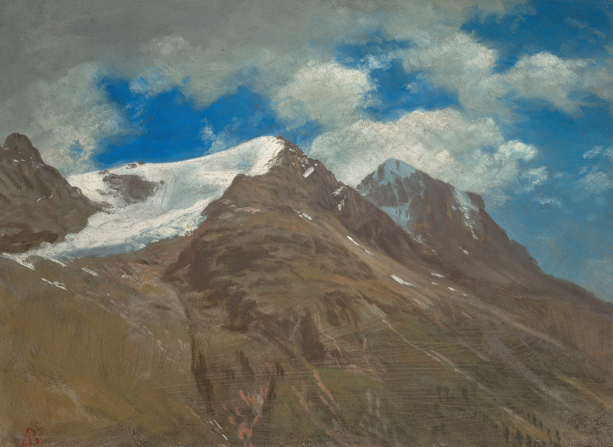 Albert Bierstadt — Peaks in the Rockies | Landscape Fine Art Print