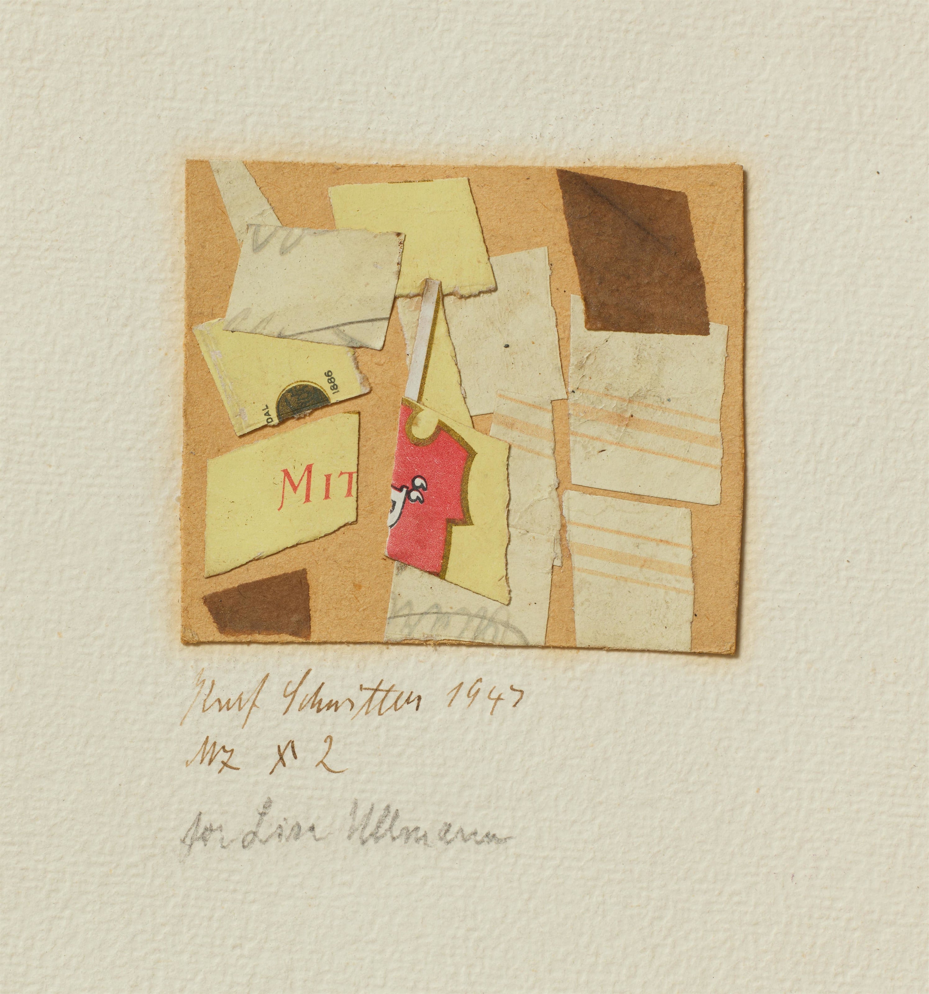 Kurt Schwitters — Mz x 2 | Fine Art Print