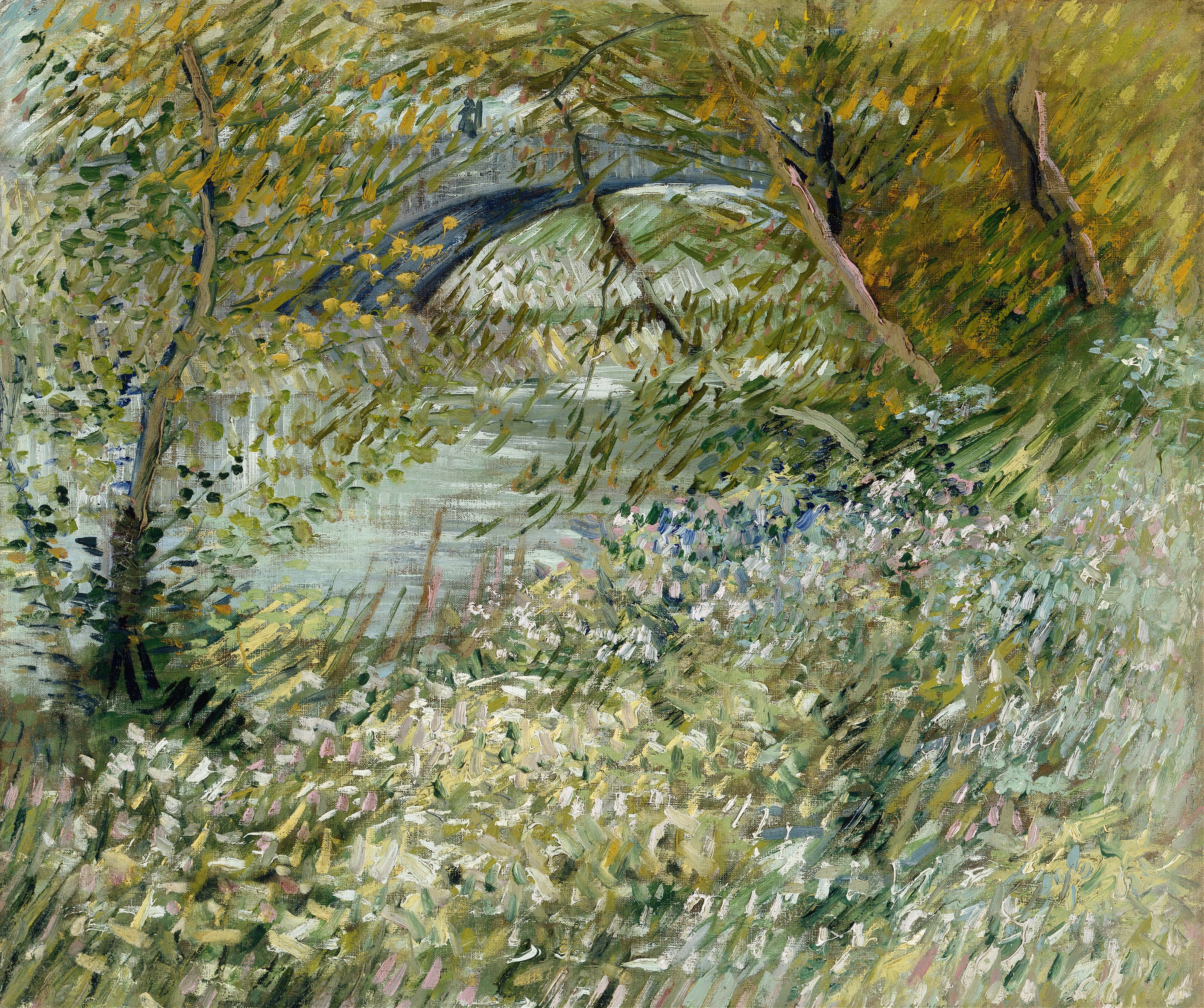 Vincent van Gogh — River Bank in Springtime | Fine Art Print