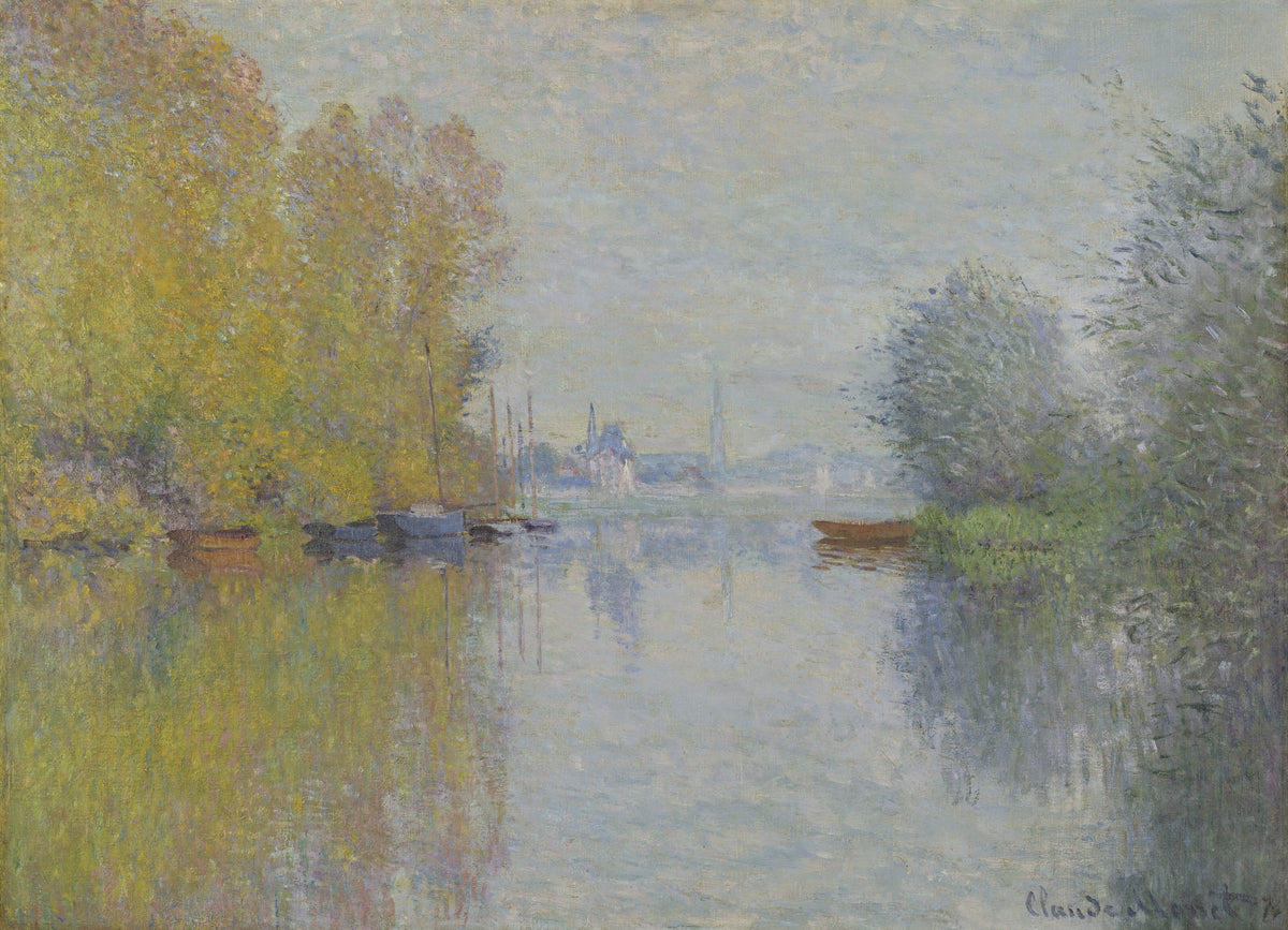 Claude Monet — Autumn on the Seine, Argenteuil | Fine Art Print