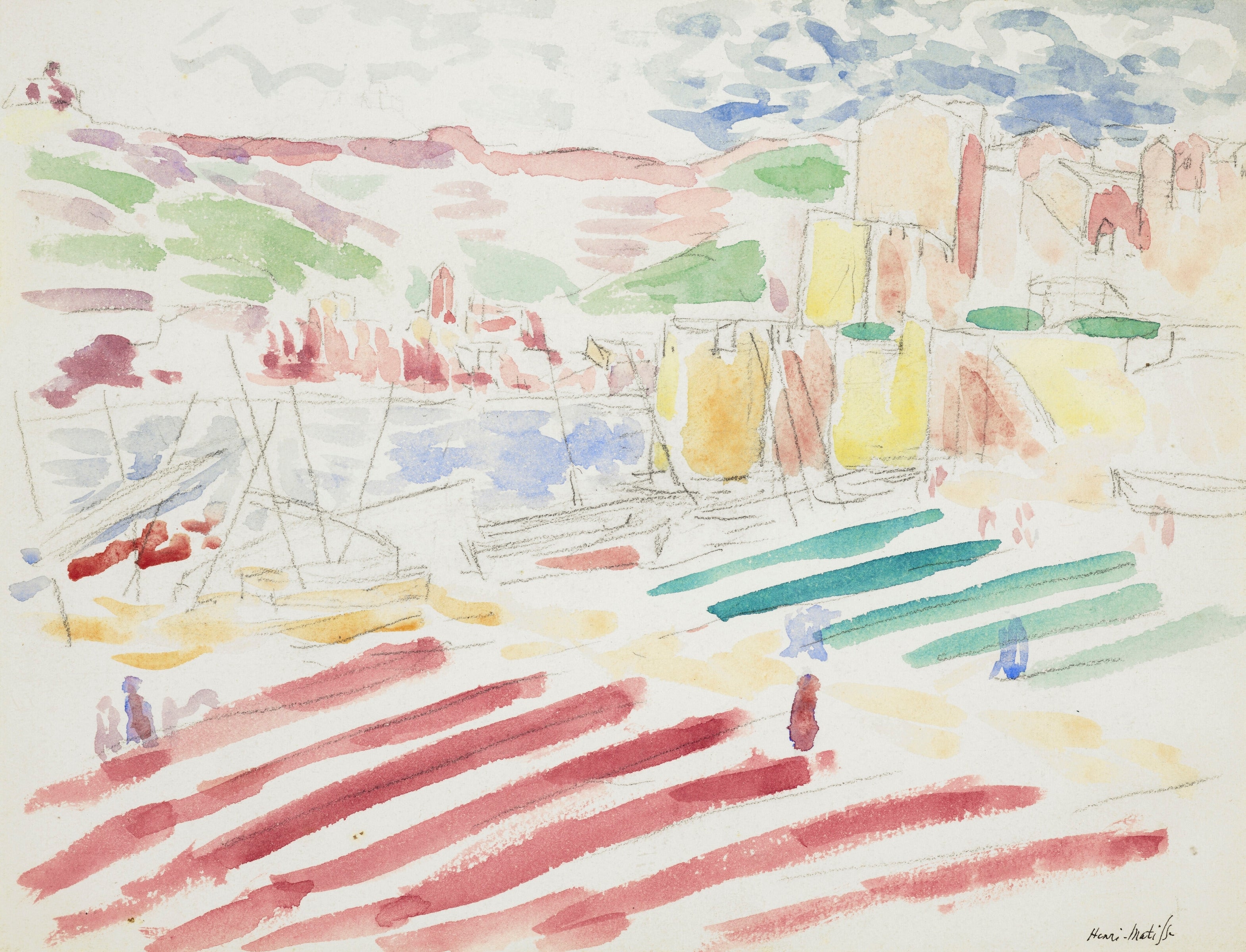 Henri Matisse — The Port of Collioure | Fine Art Print