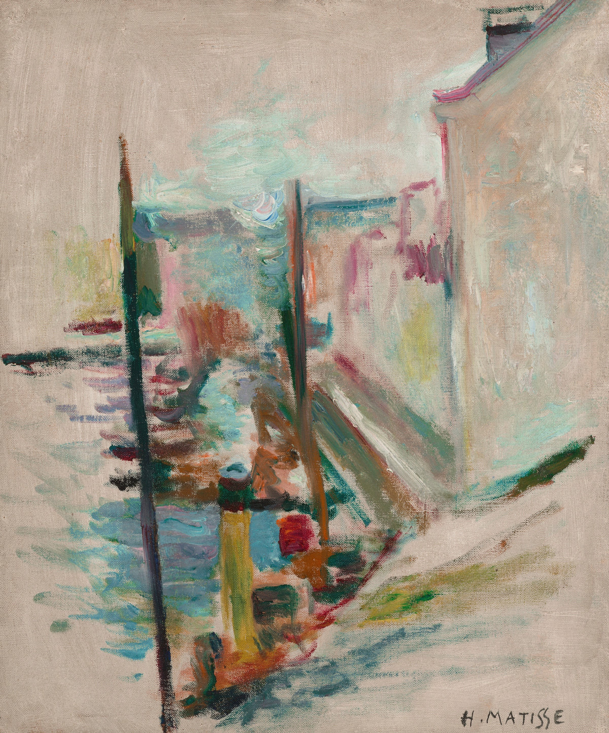 Henri Matisse — View of the Port, Belle-Île | Fine Art Print