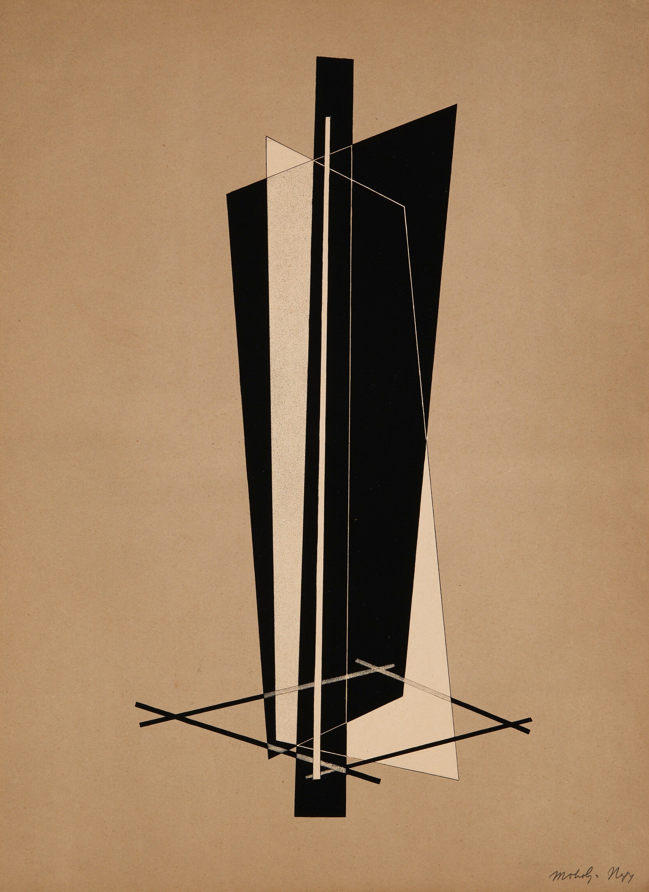 László Moholy-Nagy — Konstruktion VI | Fine Art Print