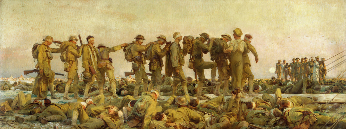 John Singer Sargent — Gassed | Fine Art Print