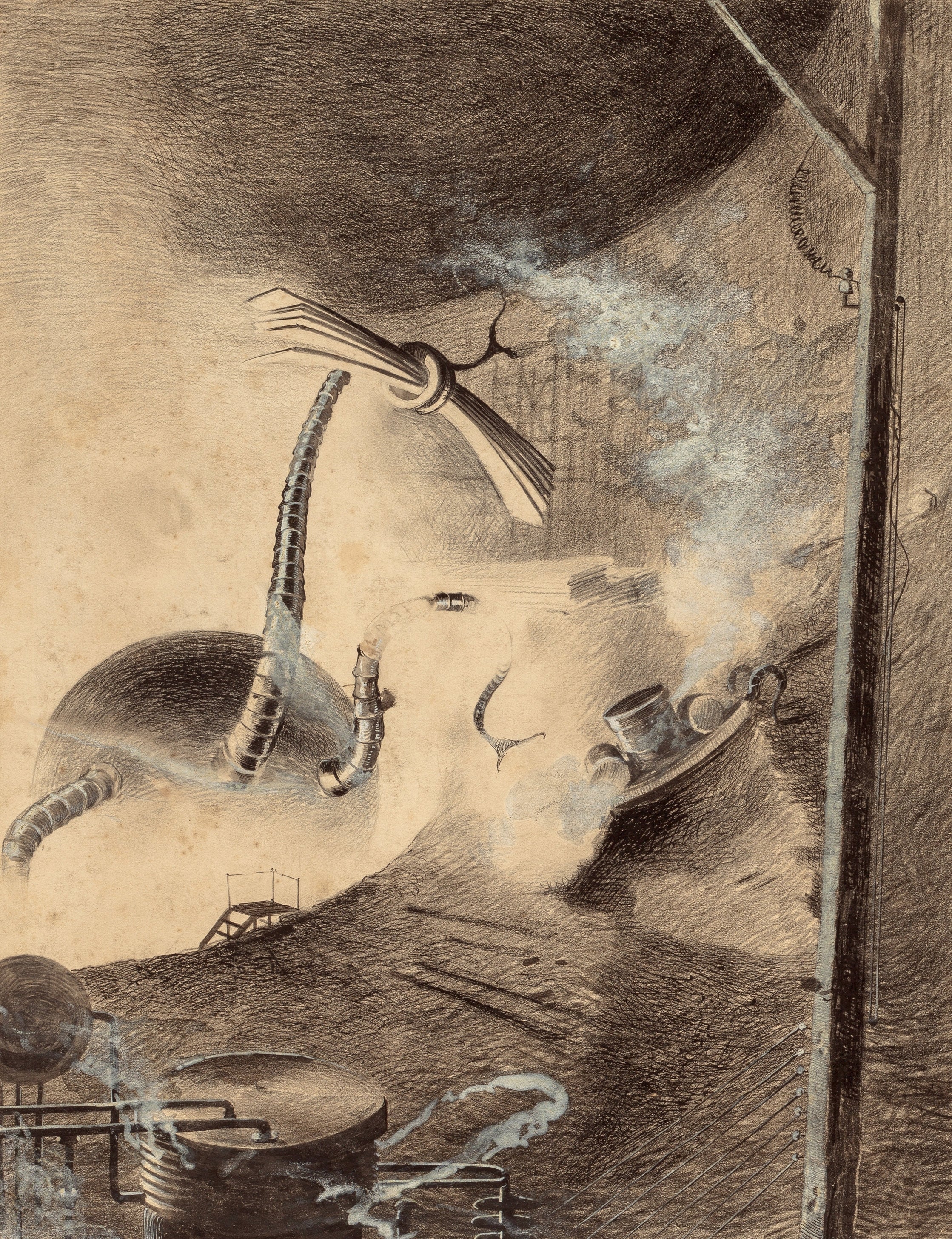 Henrique Alvim Corrêa — Martian Handler (1906) | Science Fiction Illustration Print