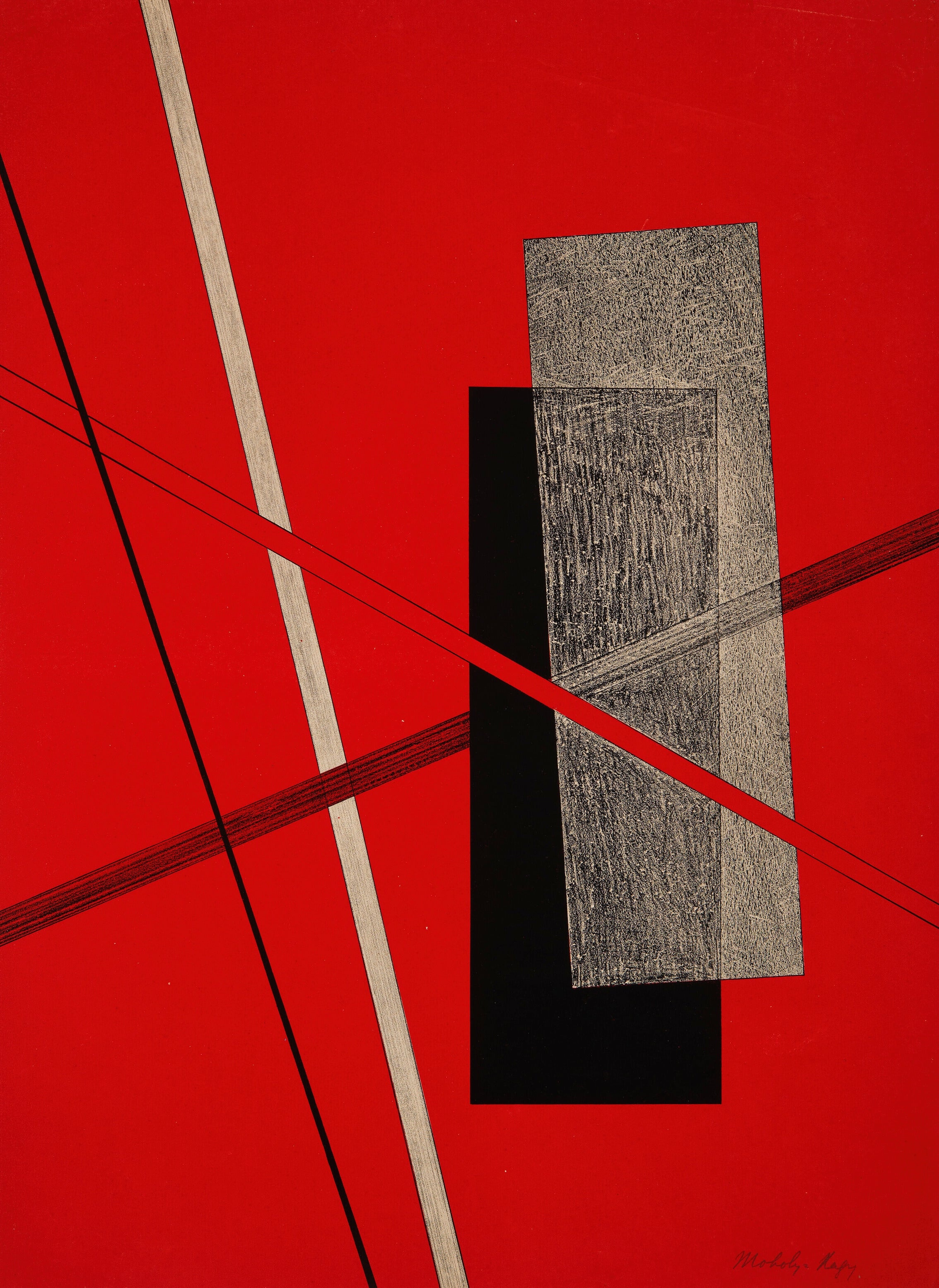 László Moholy-Nagy — Konstruktion IV | Fine Art Print