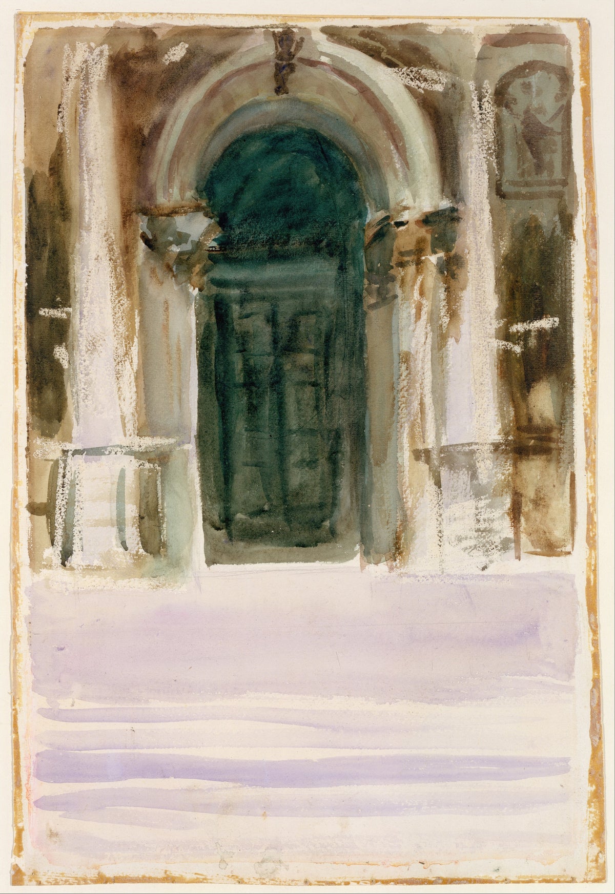 John Singer Sargent — Green Door, Santa Maria della Salute | Fine Art Print