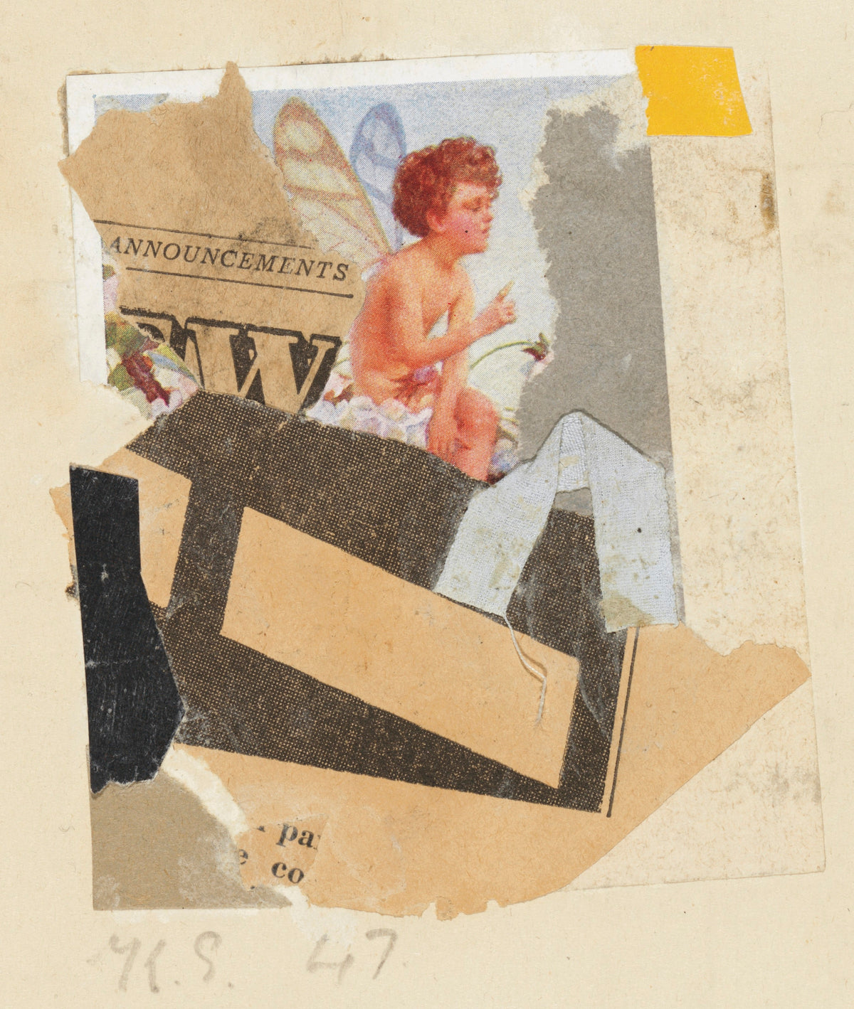 Kurt Schwitters — Ohne Titel (Ankündigungen) | Fine Art Print